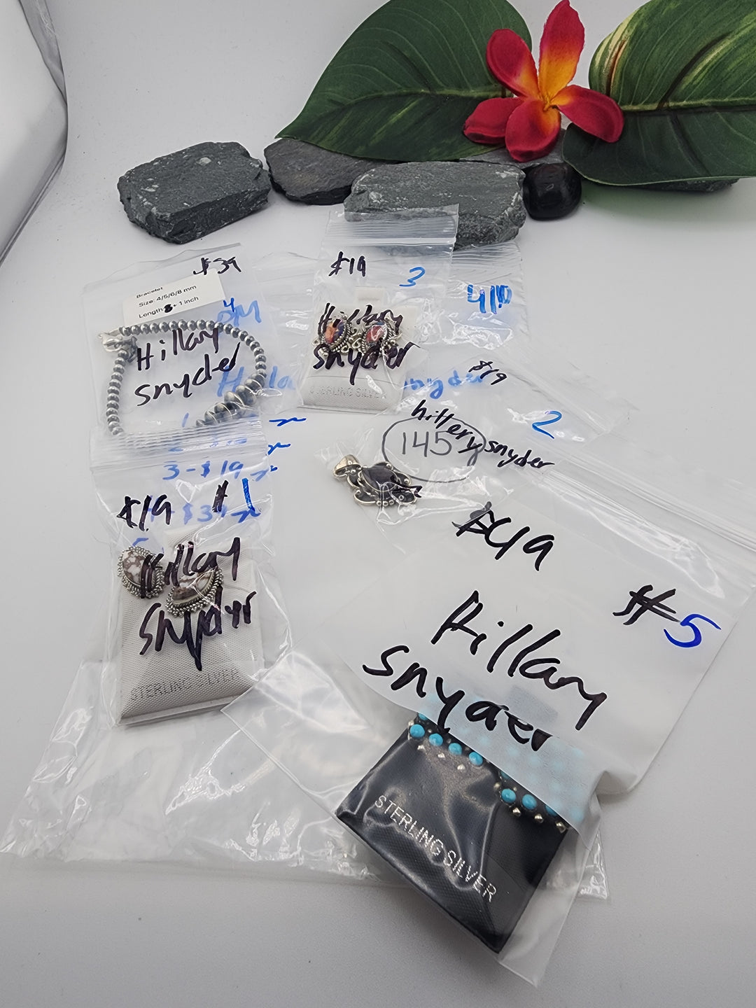 Hillery Snyder - 4/10/26 PM - 5 925 Sterling Silver Items