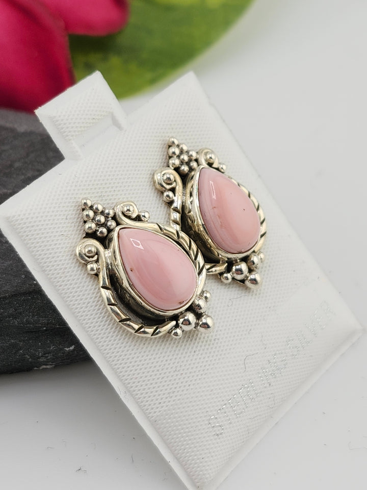 Queen Conch Stud 925 Sterling Silver Earrings