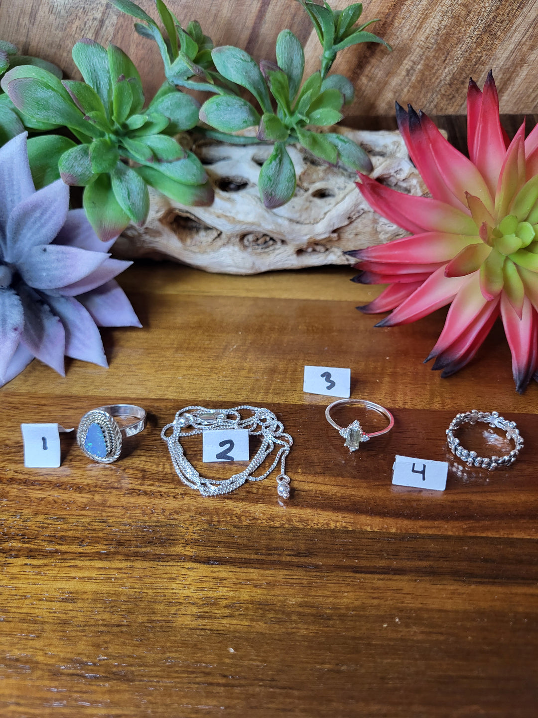 RESERVED FOR: ande 7/27/24- 3 Sterling Silver Items