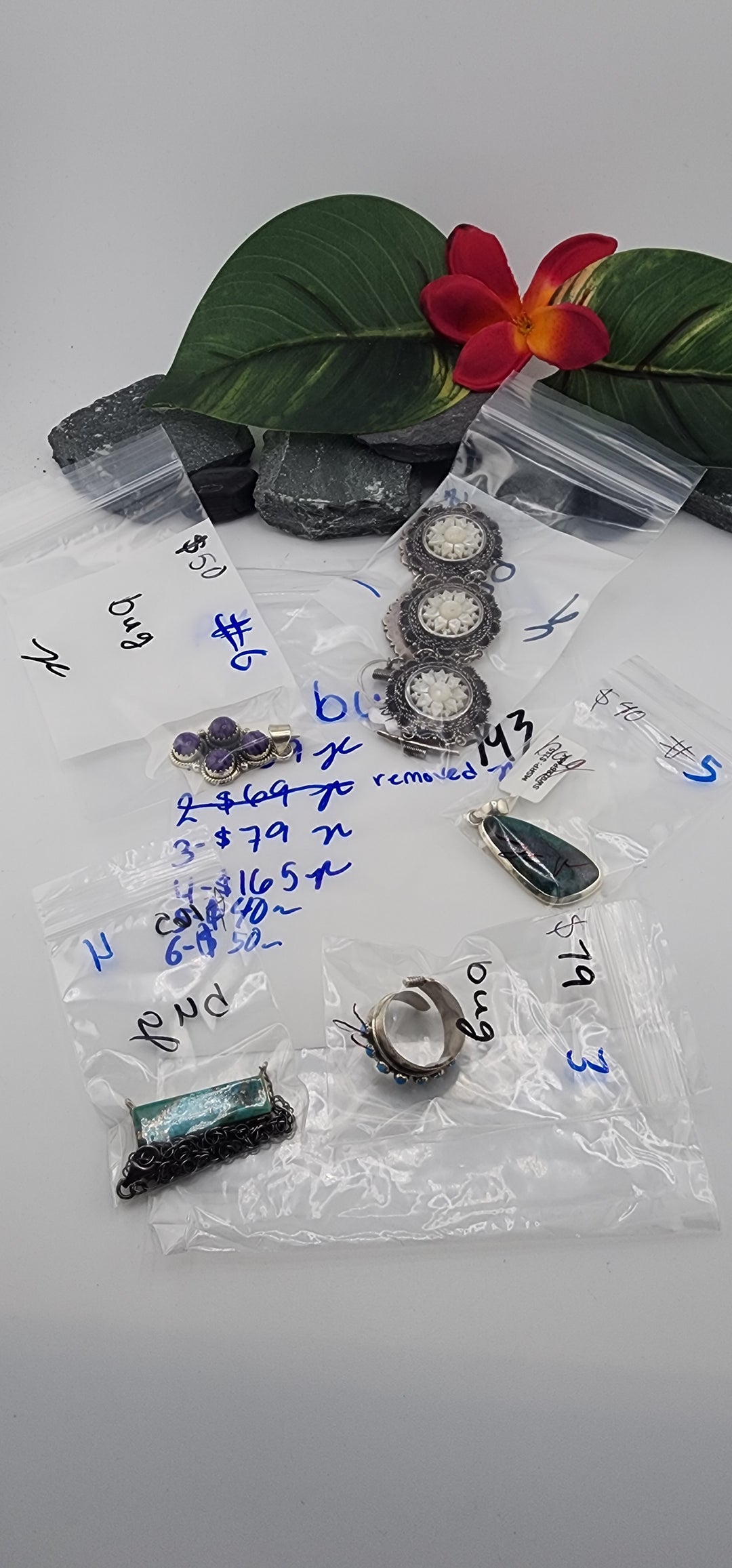 Custom sterling silver items - PM SHOW RESERVED FOR: bug - 1/11/2026 tiktok Live Show - 5 Sterling Silver Items