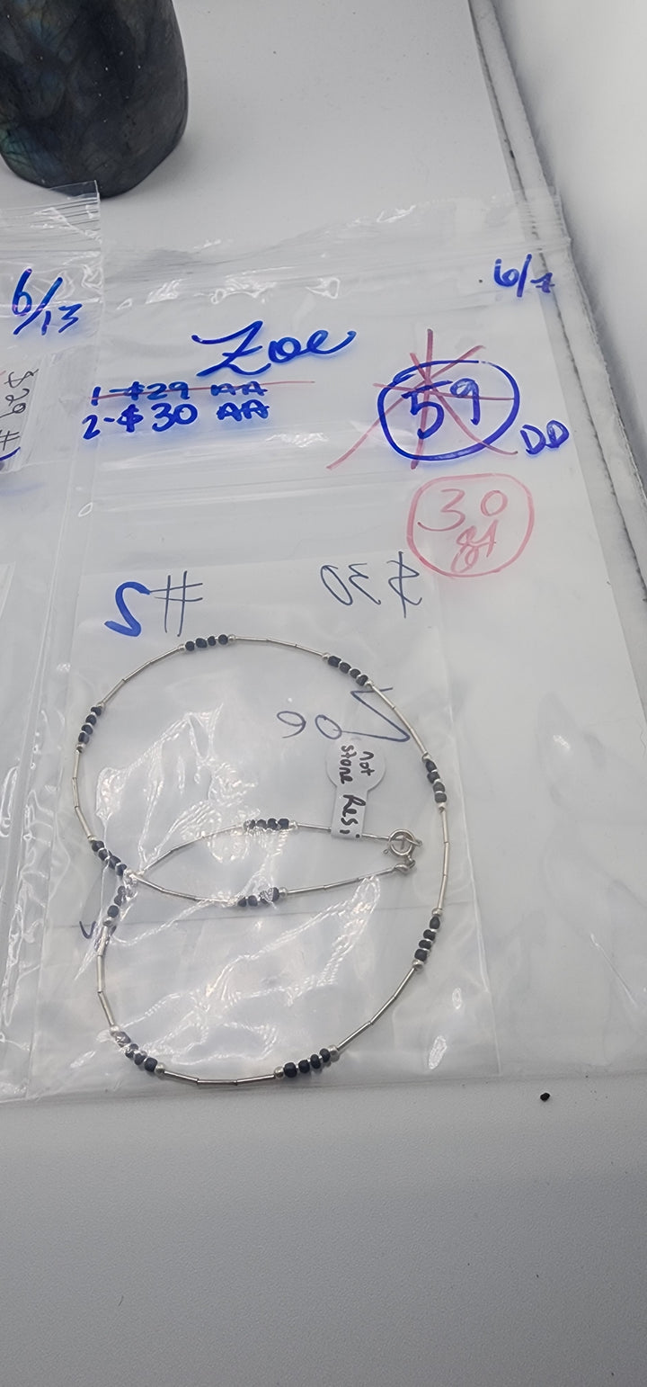 RESERVED FOR: Zoe - 6/7/2025 FL tiktok Live Show - 1 Sterling Silver Items
