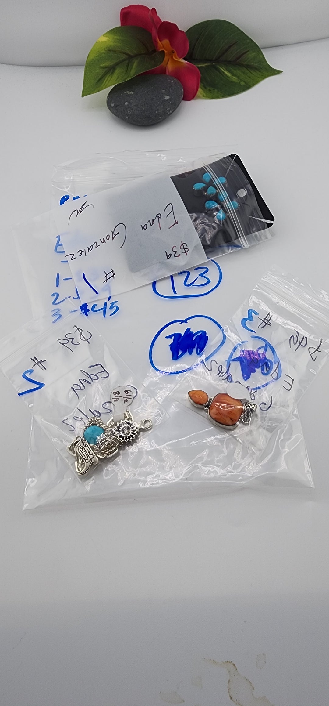 PM SHOW 48HR - RESERVED FOR: Edna Gonzalez - 8/28/2025 FL tiktok Live Show - 3 Sterling Silver Items