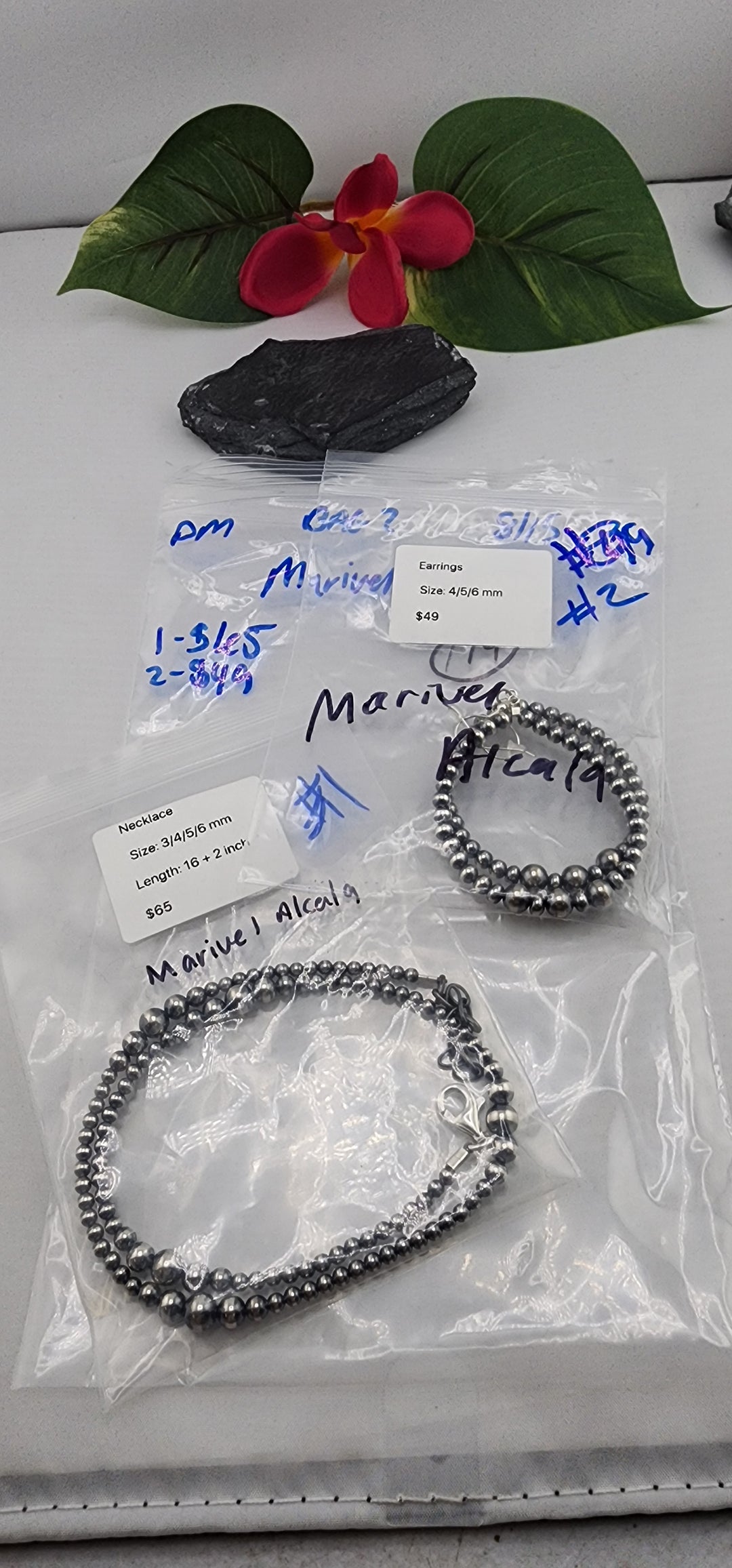 PM SHOW 48HR - RESERVED FOR:  Marivel Alcala*BAG 2*- 8/15/2025 FL tiktok Live Show -2 Sterling Silver Items (Copy)