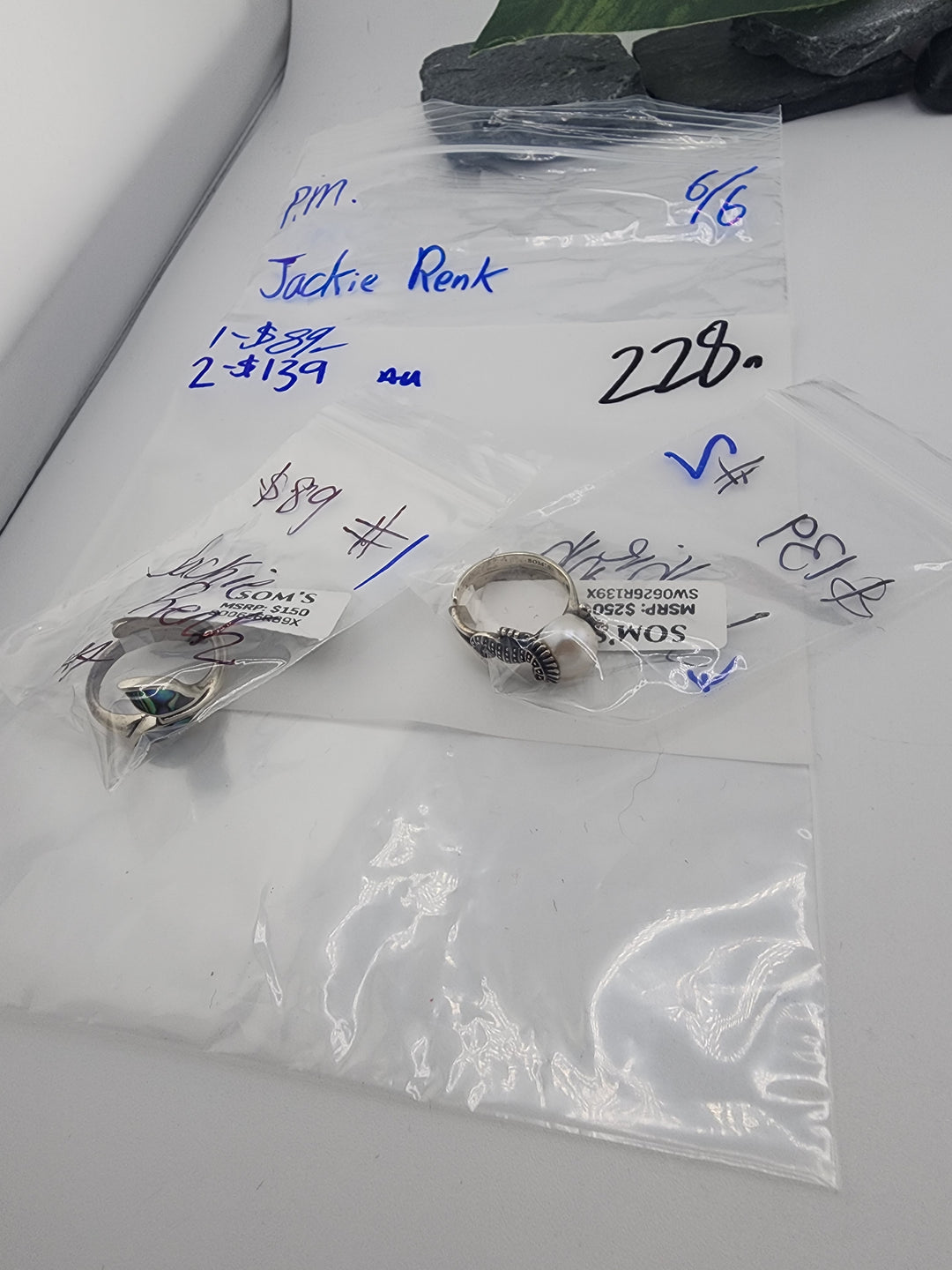 Jackie Renk - 6/6/26 PM - 2 925 Sterling Silver