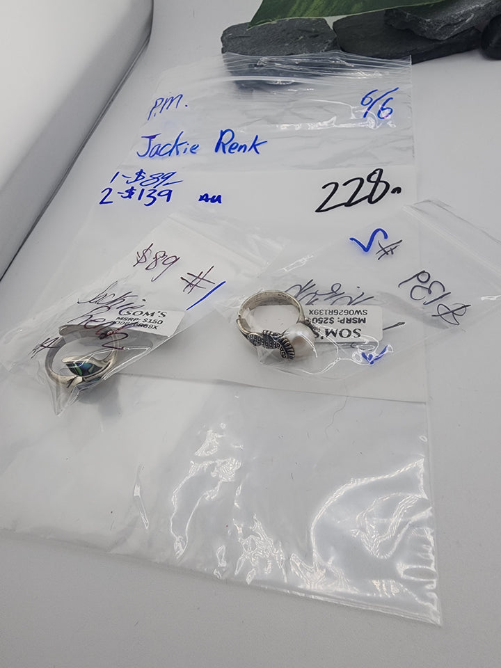 Jackie Renk - 6/6/26 PM - 2 925 Sterling Silver