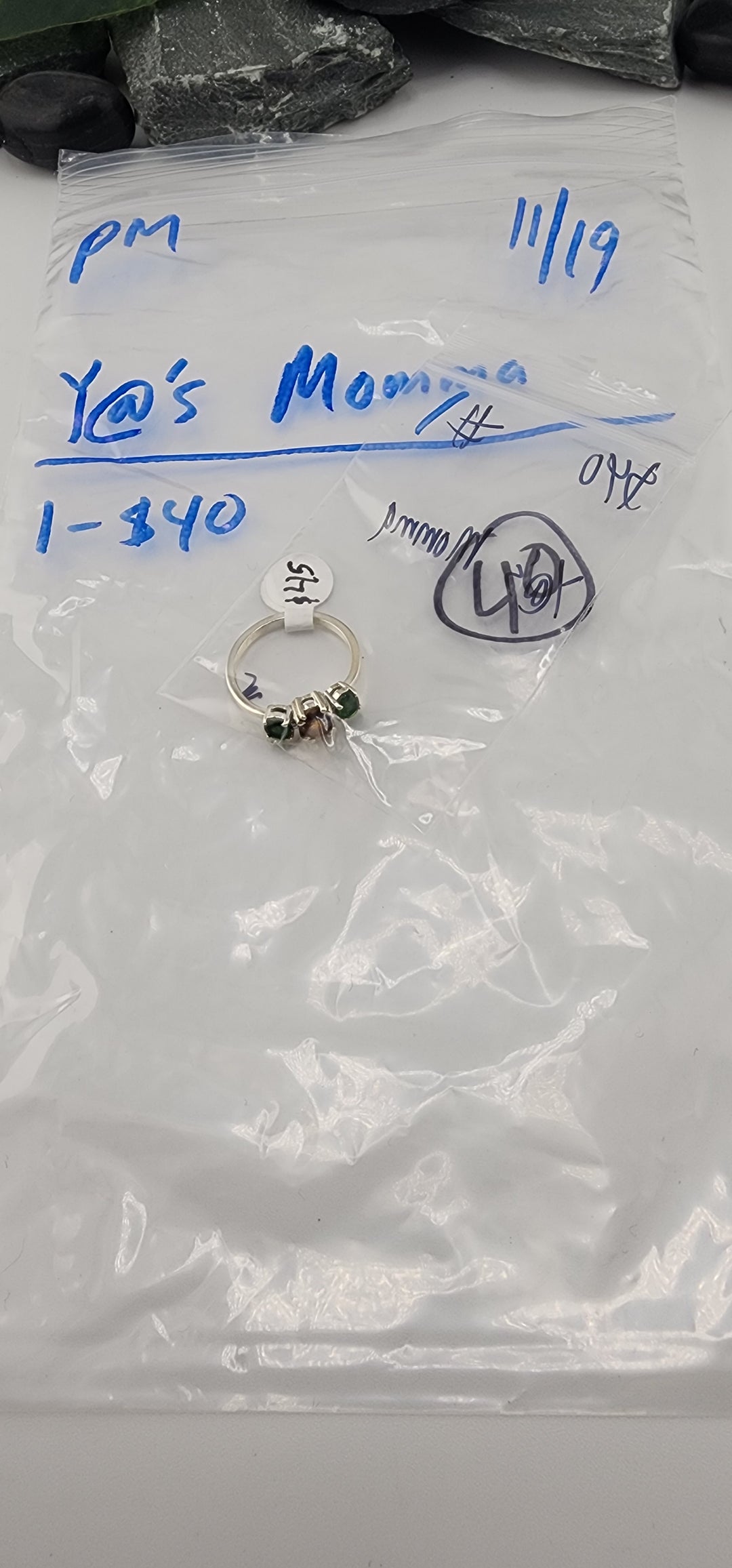 PM SHOW 48HR - RESERVED FOR: Y@'s Momma - 11/19/2025 tiktok Live Show - 1 Sterling Silver Items