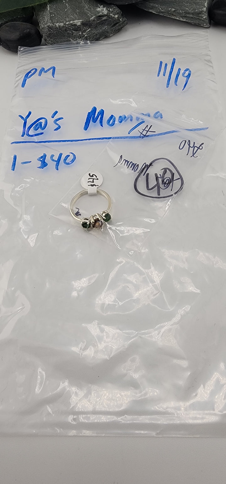 PM SHOW 48HR - RESERVED FOR: Y@'s Momma - 11/19/2025 tiktok Live Show - 1 Sterling Silver Items