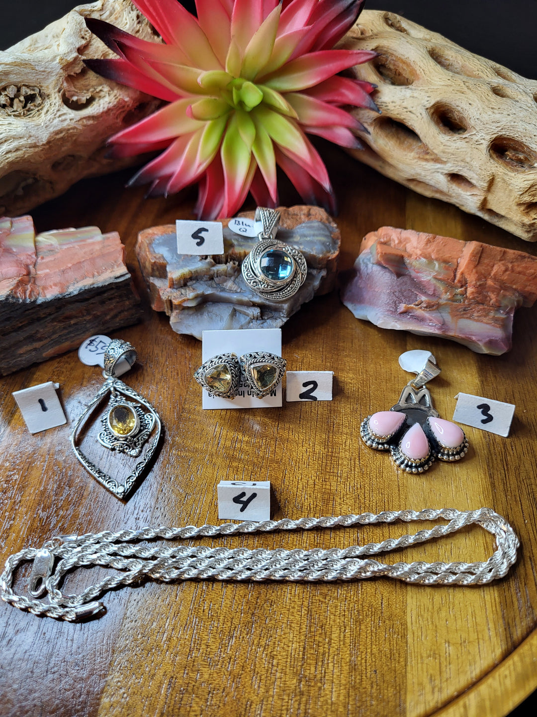RESERVED FOR: Bee_Bee_girl 7/31/24- 5 Sterling Silver Items