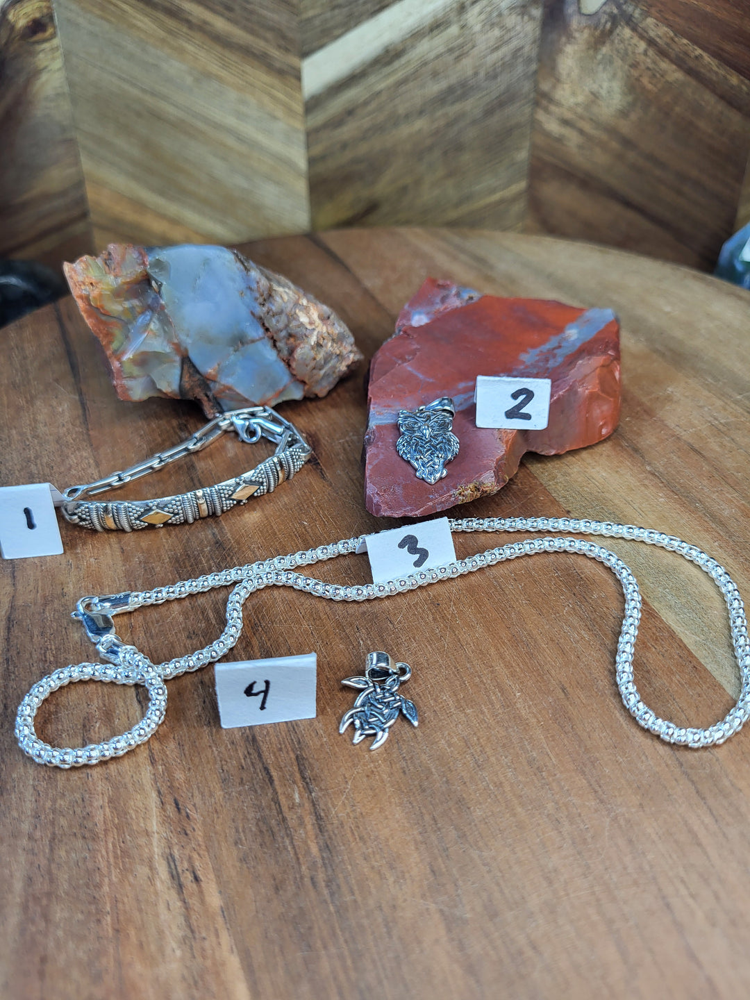 RESERVED FOR: Barelaw-7/17/24-4 Sterling Silver Items