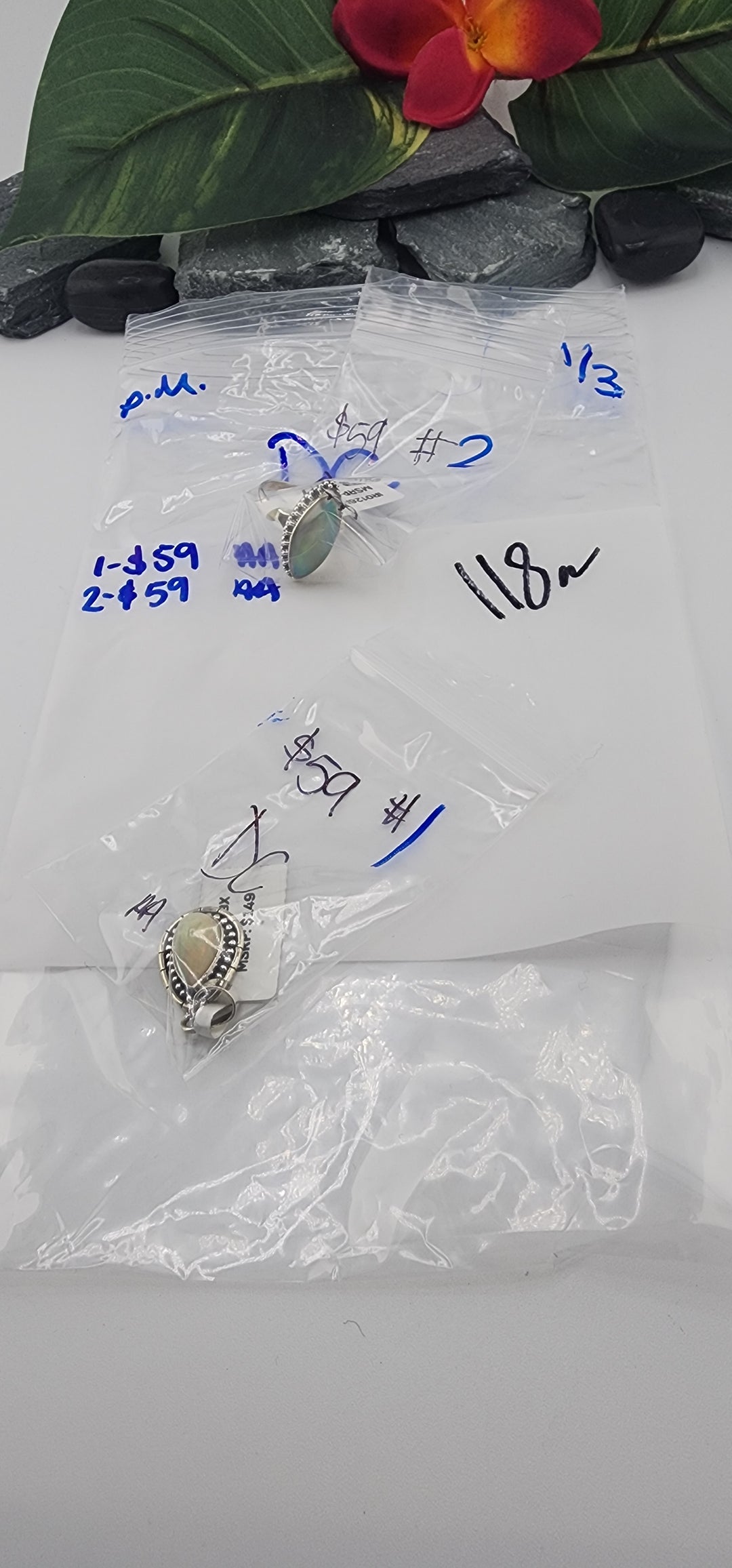 PM SHOW 48HR - RESERVED FOR: DC - 1/3/2026 tiktok Live Show - 2 Sterling Silver Items