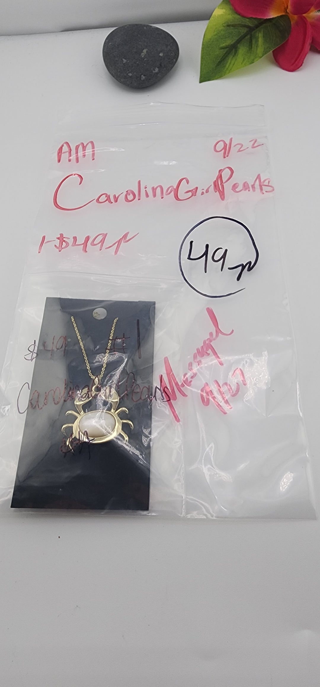 AM SHOW 48HR - RESERVED FOR: CarolinaGirlPearls - 9/22/2025 FL tiktok Live Show - 1 Sterling Silver Items