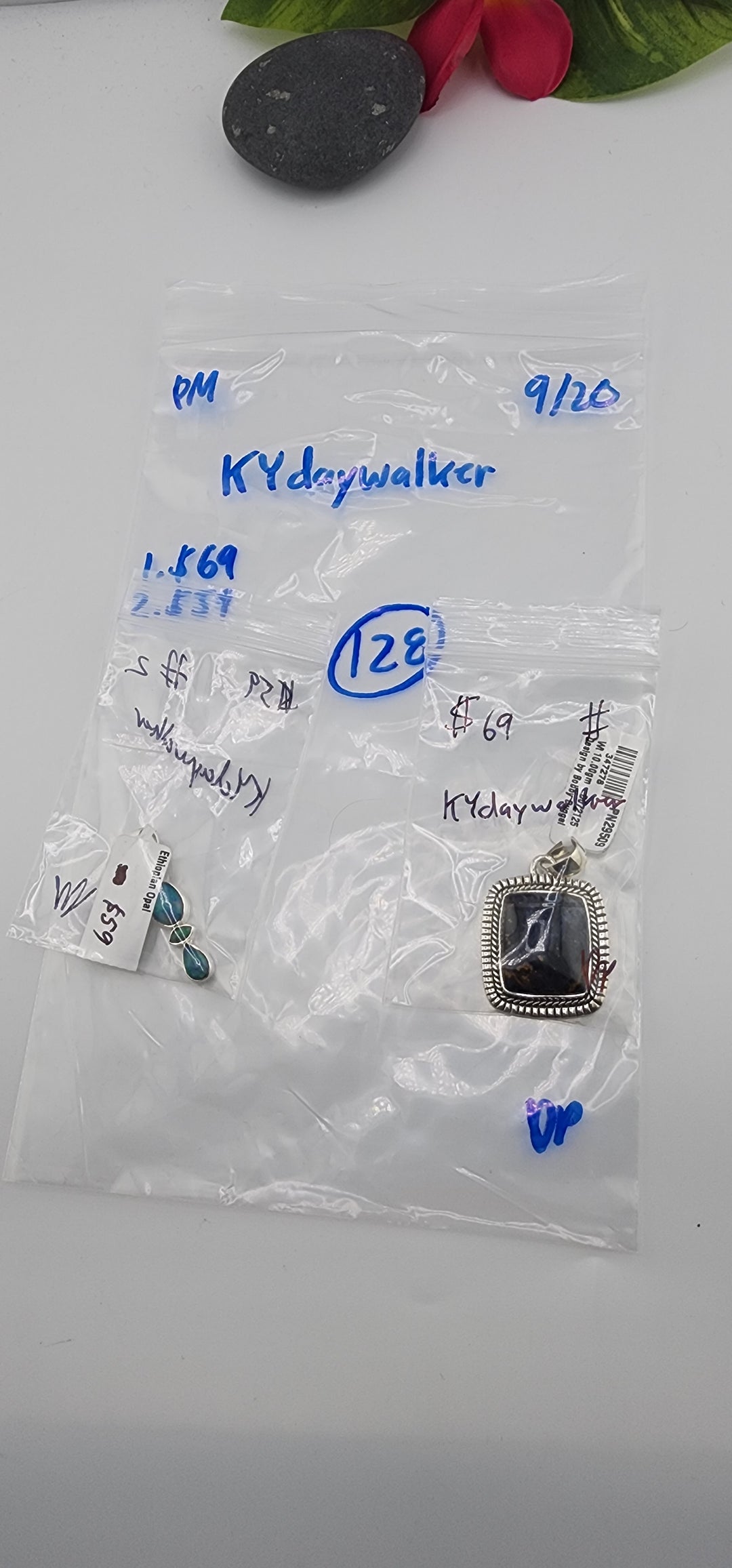 PM SHOW 48HR - RESERVED FOR:  KYdaywalker- 9/20/2025 FL tiktok Live Show - 2 Sterling Silver Items