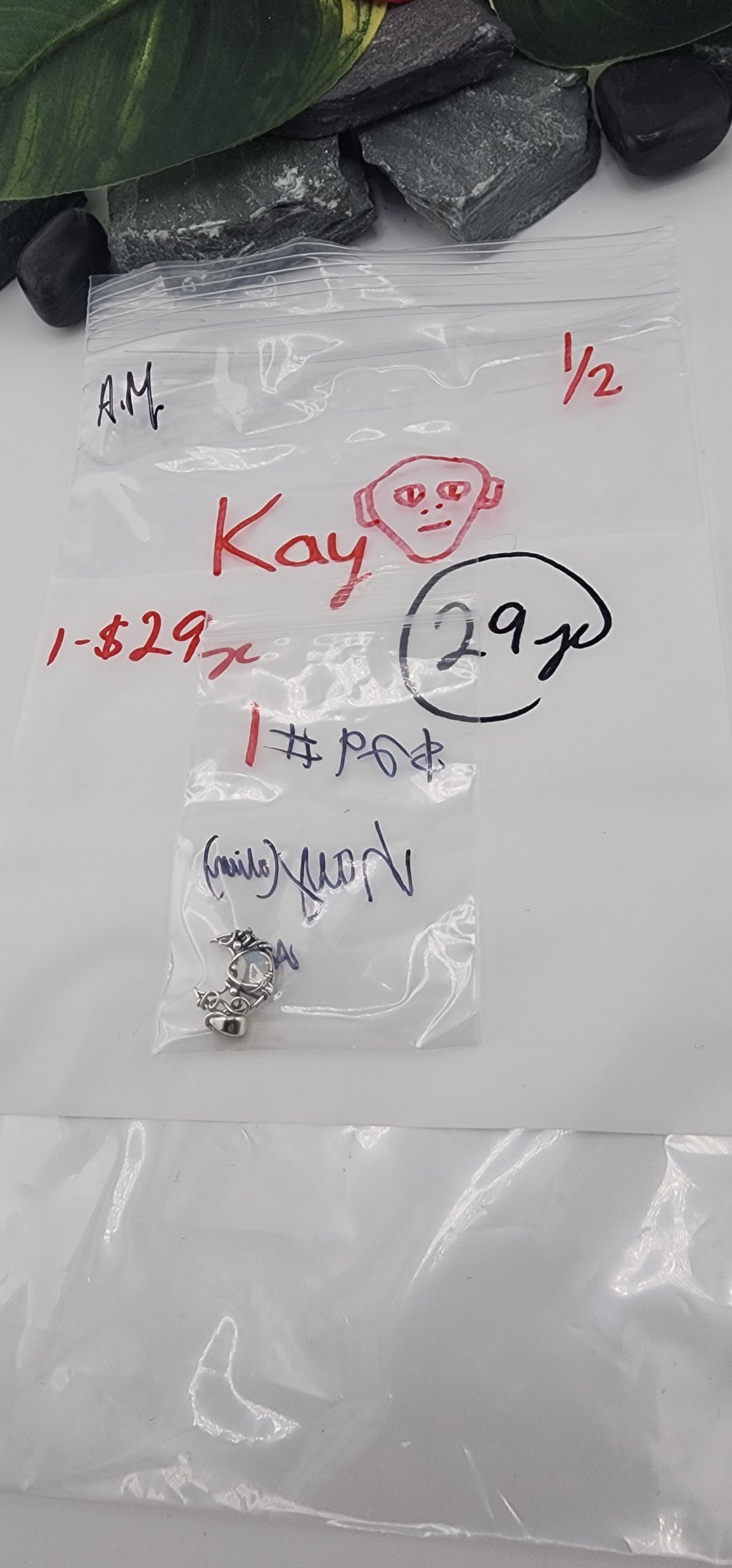AM SHOW 48HR RESERVED FOR: kay👽 - 1/2/2026 FL tiktok Live Show - 1 Sterling Silver Items