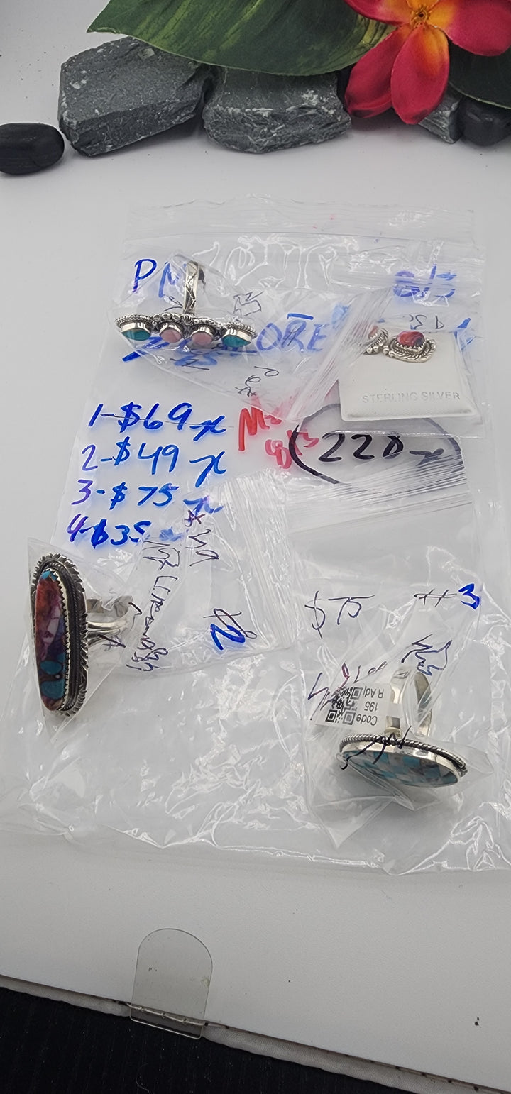 PM SHOW 48HR - RESERVED FOR:  ⚡️♠️LORENA♠️⚡️ - 8/3/2025 FL tiktok Live Show - 4 Sterling Silver Items