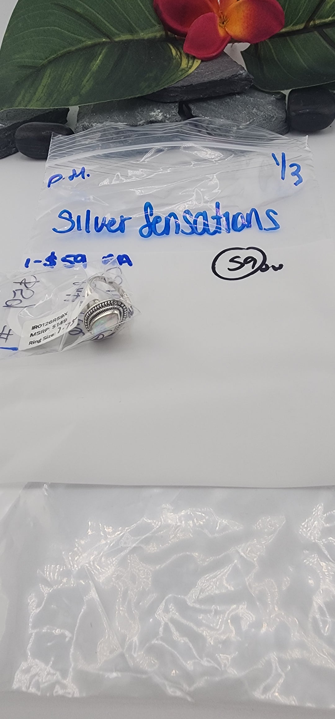 PM SHOW 48HR - RESERVED FOR:  Silver Sensations- 1/3/2026 tiktok Live Show -1 Sterling Silver Items