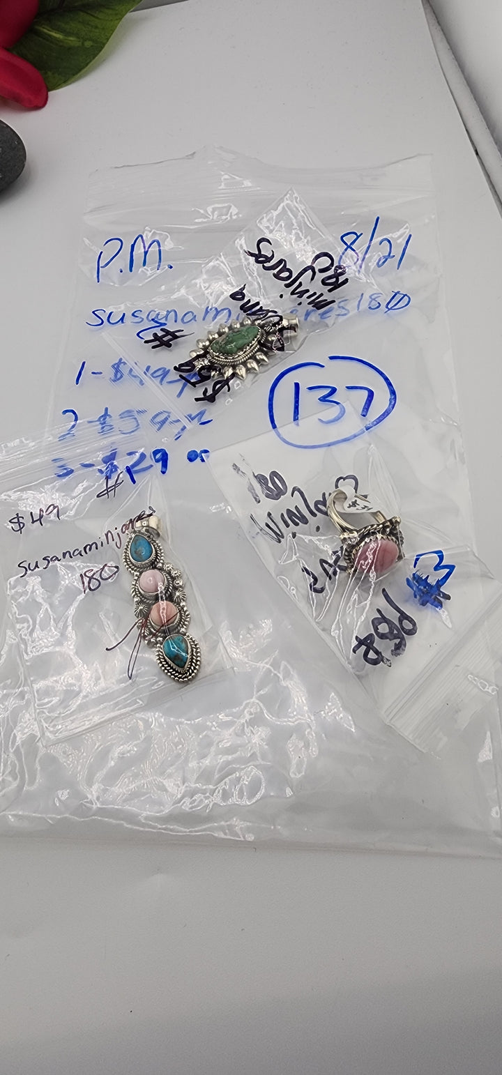 PM SHOW 48HR - RESERVED FOR: susanaminjares180 - 8/21/2025 FL tiktok Live Show - 3 Sterling Silver Items