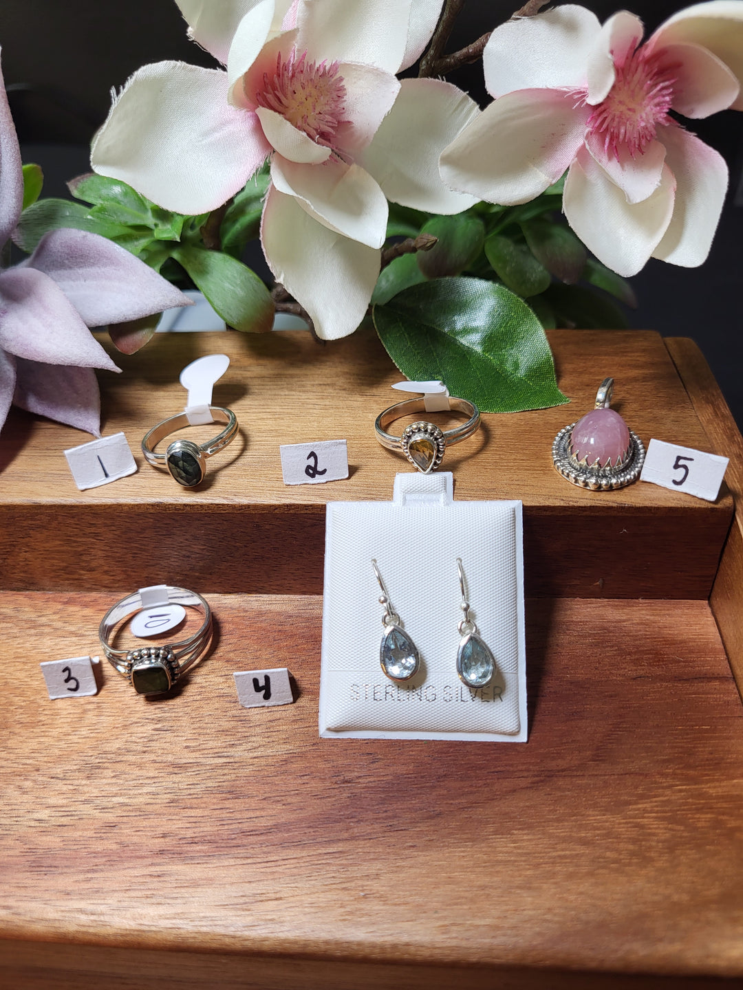 RESERVED FOR: LKB 8/15/24- 5 Sterling Silver Items