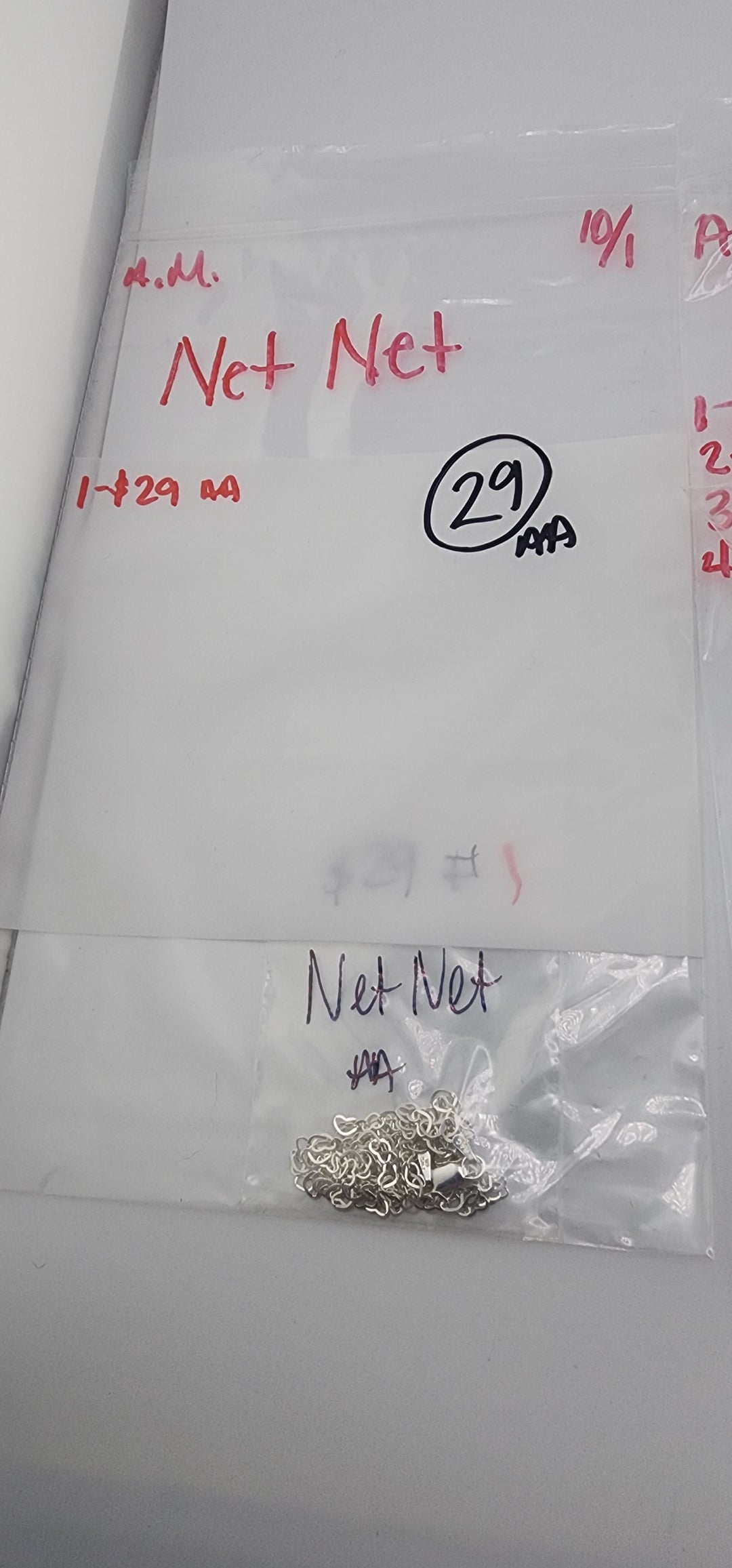 AM SHOW 48HR RESERVED FOR: Net Net - 10/1/2025 FL tiktok Live Show -  1 Sterling Silver Items