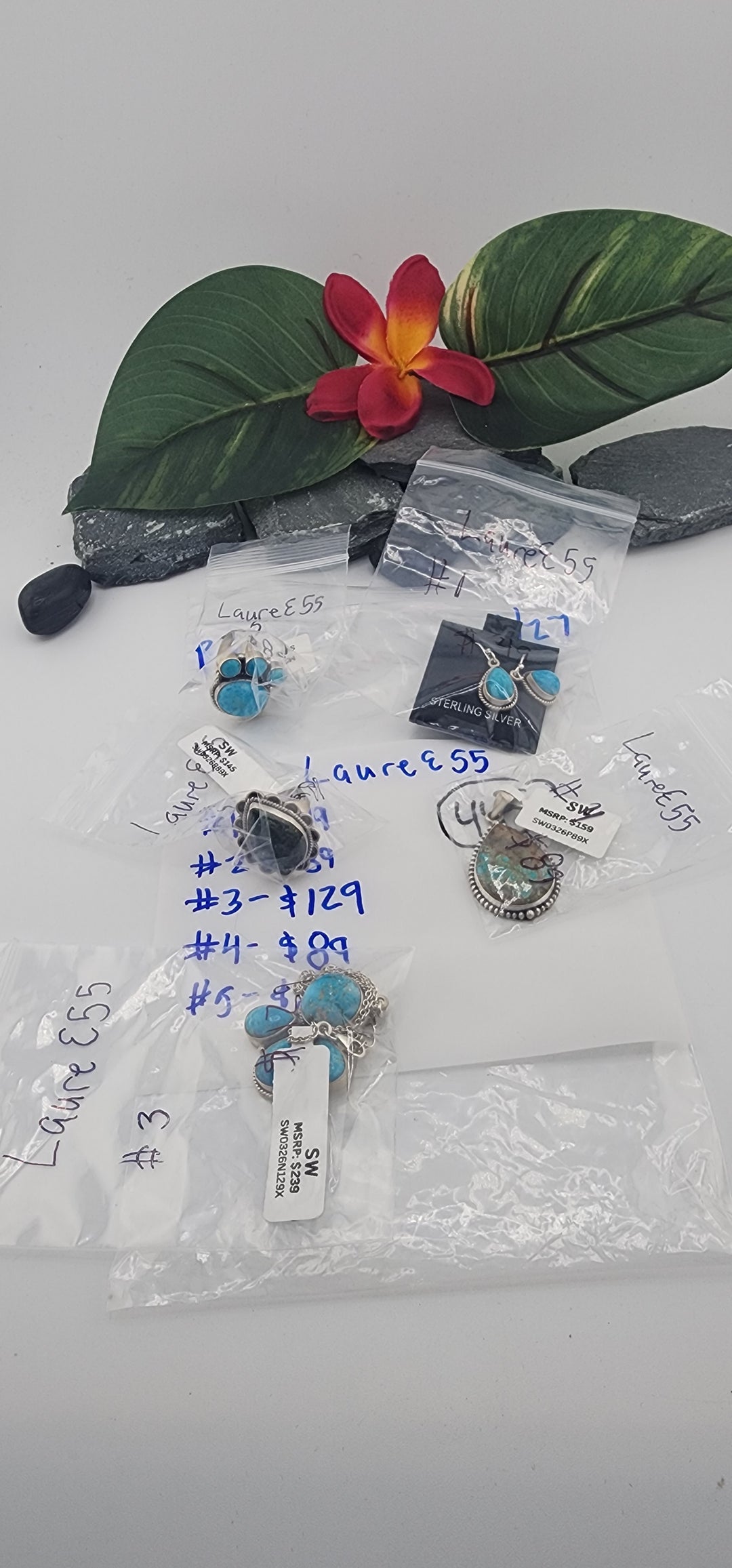 LaureE55- 3/27/26 - 5 925 Sterling Silver Items