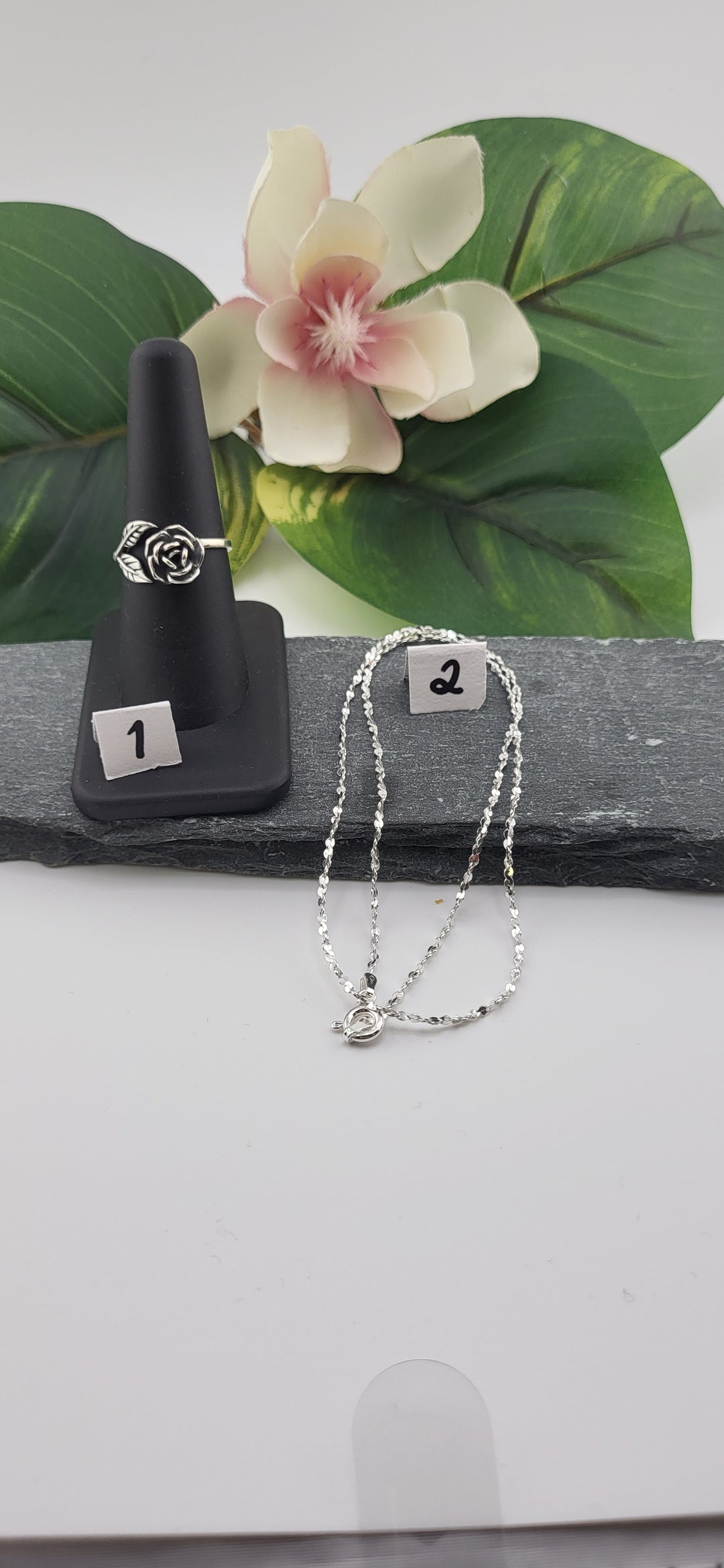 RESERVED FOR:  Alma Santos (Vault) -11/29/2024 - 2 Sterling Silver Items