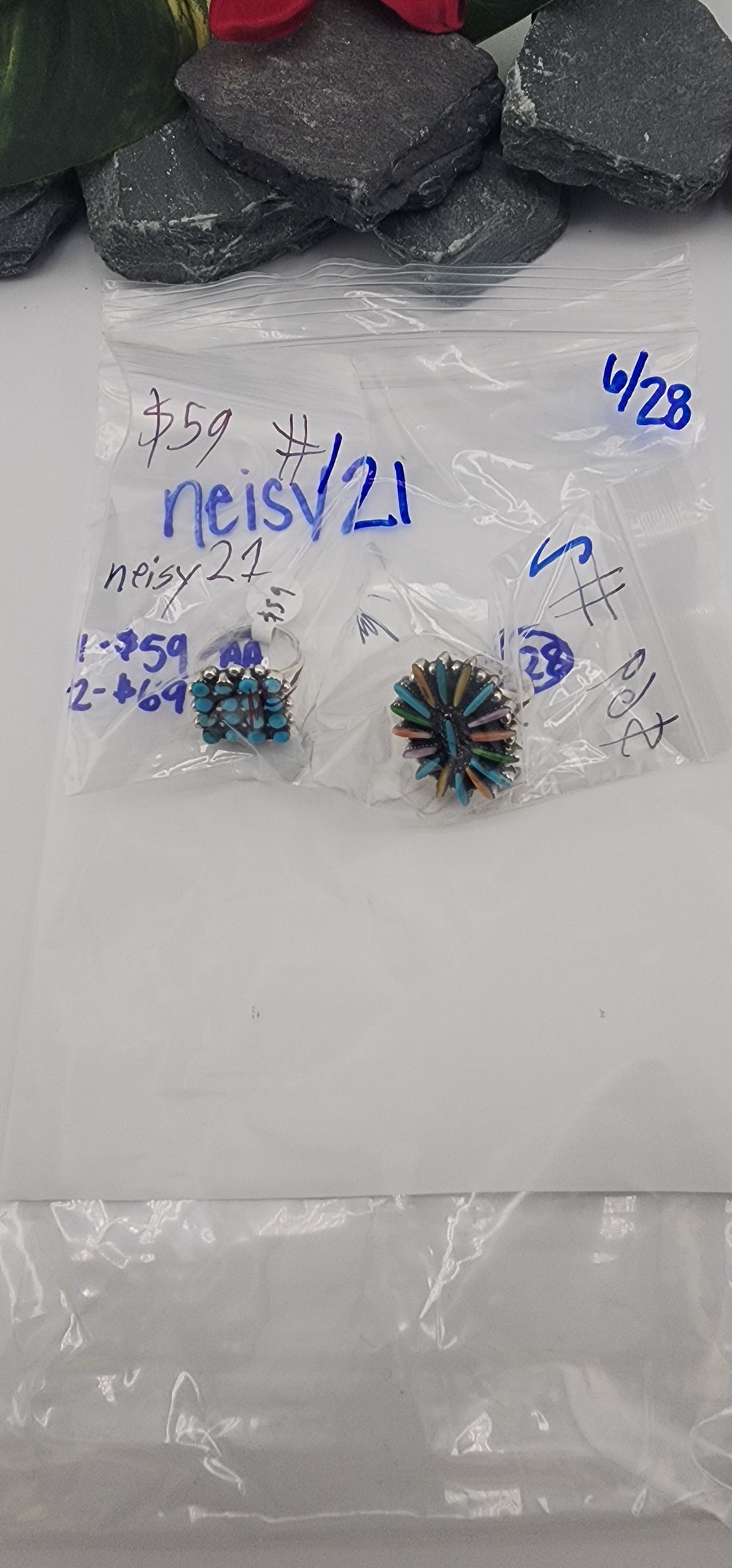 48HR - RESERVED FOR: neisy21 - 6/28/2025 FL tiktok Live Show -2  Sterling Silver Items