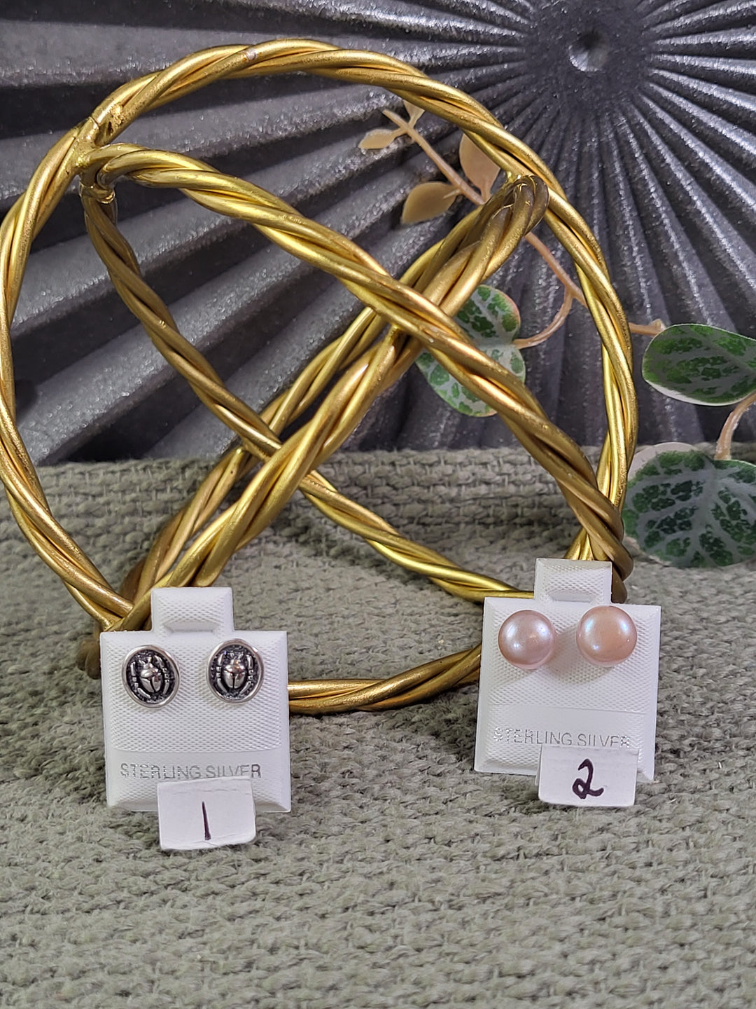 RESERVED FOR: Jessica D 8/30/24 - 2 Sterling Silver Items