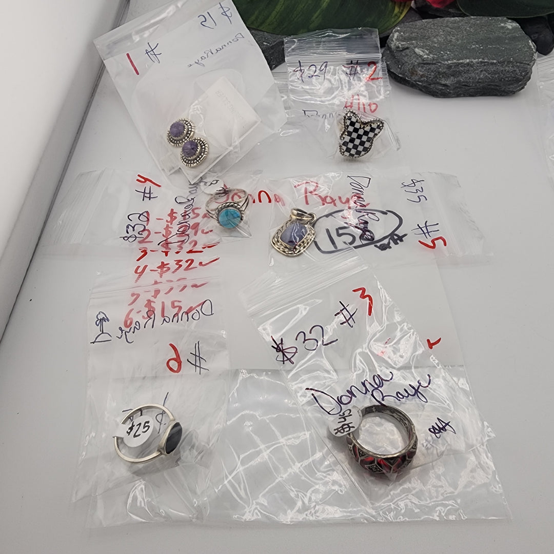 Donna Raye - 4/10/26 - 6 925 Sterling Silver Items
