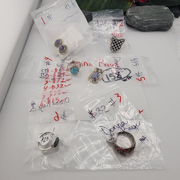 Donna Raye - 4/10/26 - 6 925 Sterling Silver Items