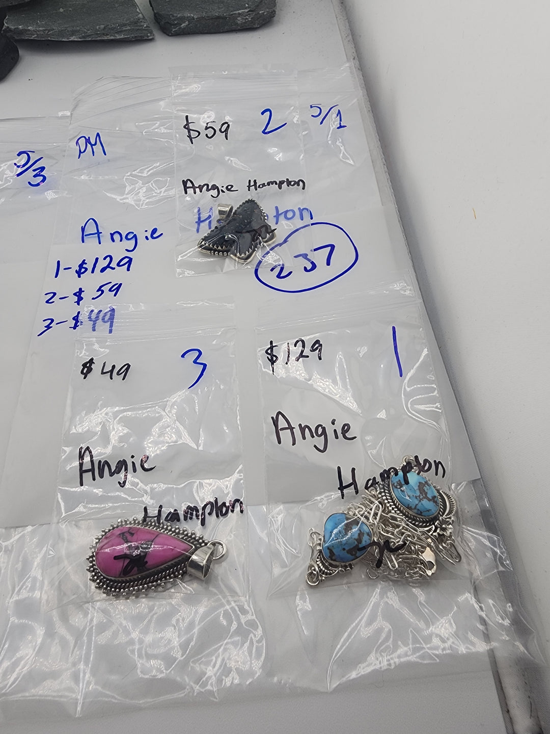 Angie Hampton - 5/1/26 PM - 3 925 Sterling Silver Items