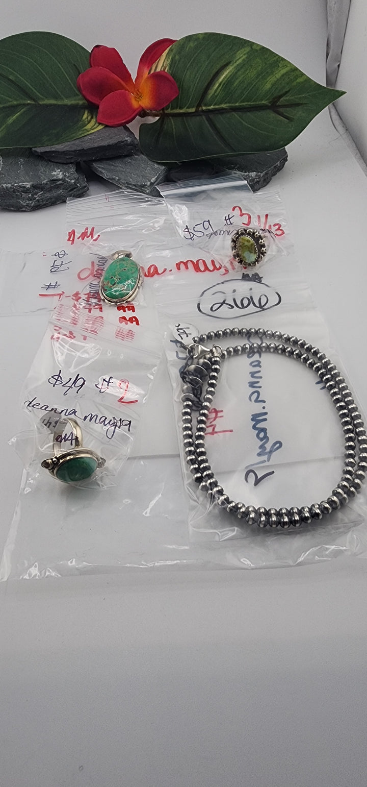 Custom sterling silver items - AM SHOW RESERVED FOR: deanna.may19 - 1/13/2026 FL tiktok Live Show - 4 Sterling Silver Items