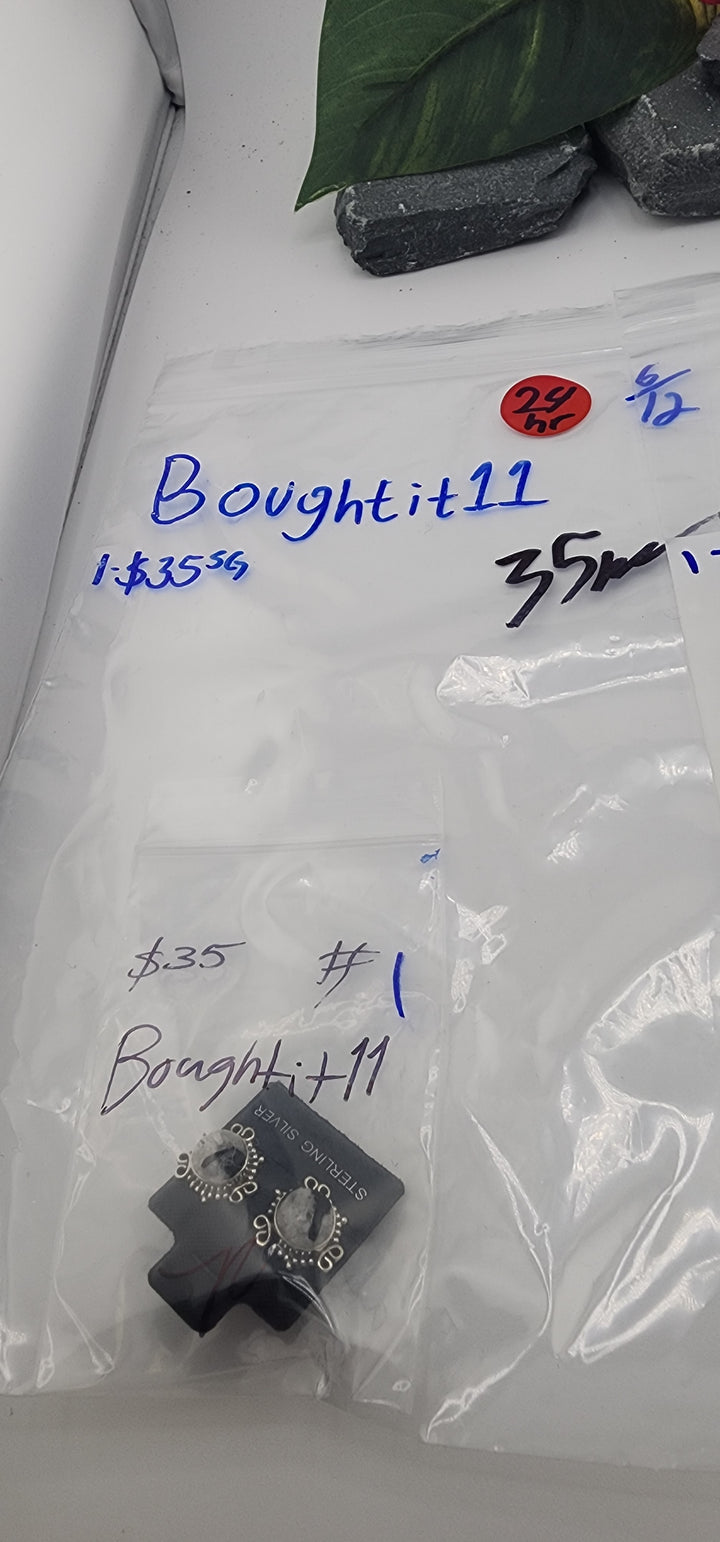 24 -RESERVED FOR: Boughtit11 - 6/12/2025 tiktok Live Show - 1 Sterling Silver Items