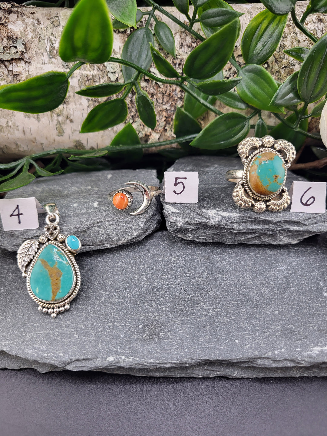 RESERVED FOR:  Lisa Glenn -11/08/2024 - 6 Sterling Silver Items