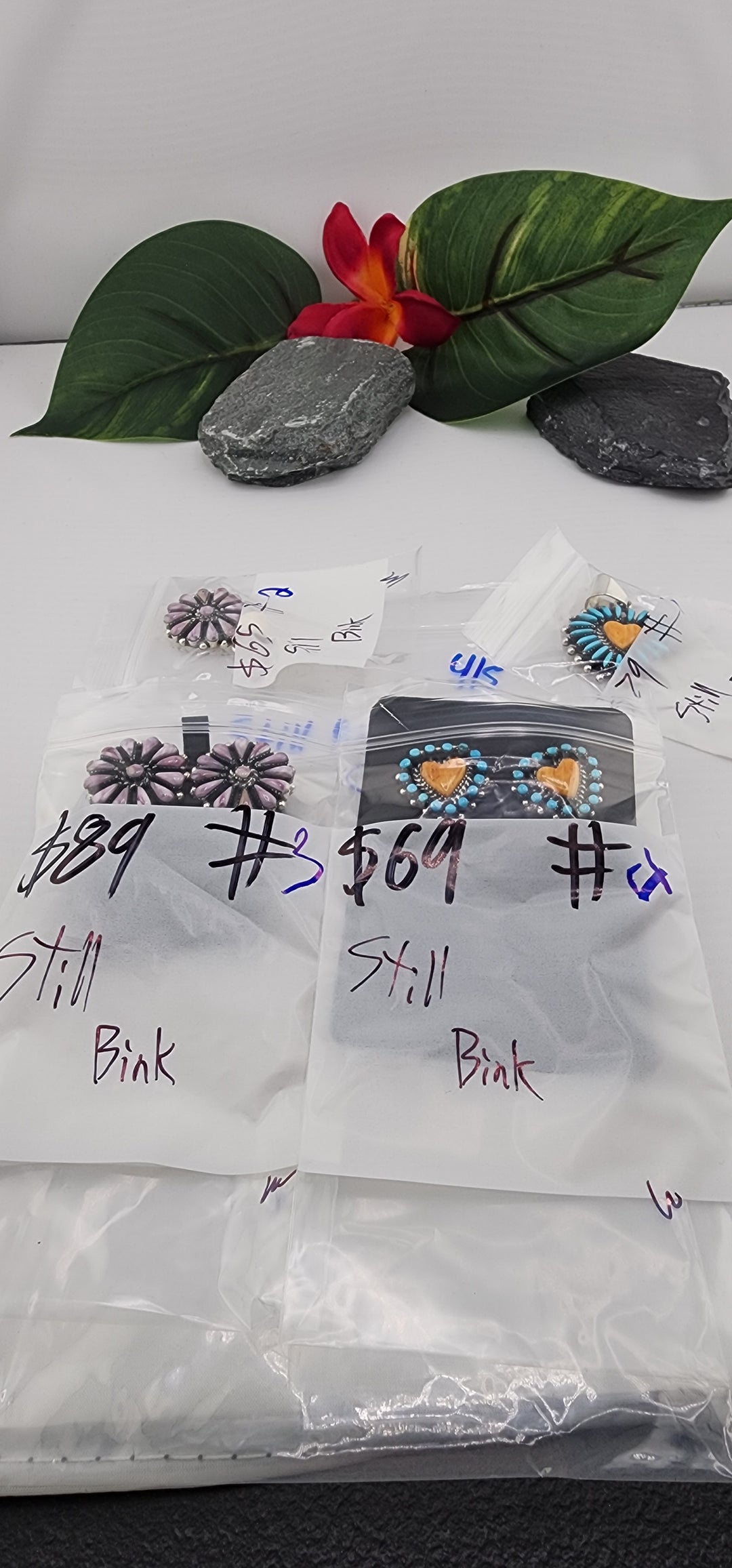 RESERVED FOR: Still Bink- 4/5/2025 tiktok Live Show - 4 Sterling Silver Items