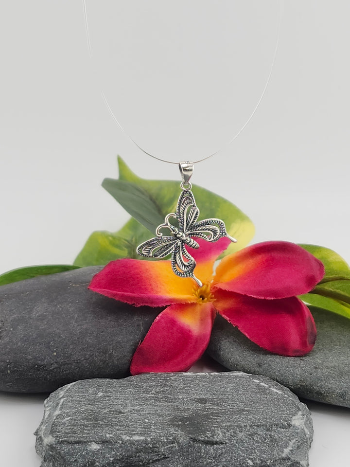 Sterling Silver Butterfly Pendant