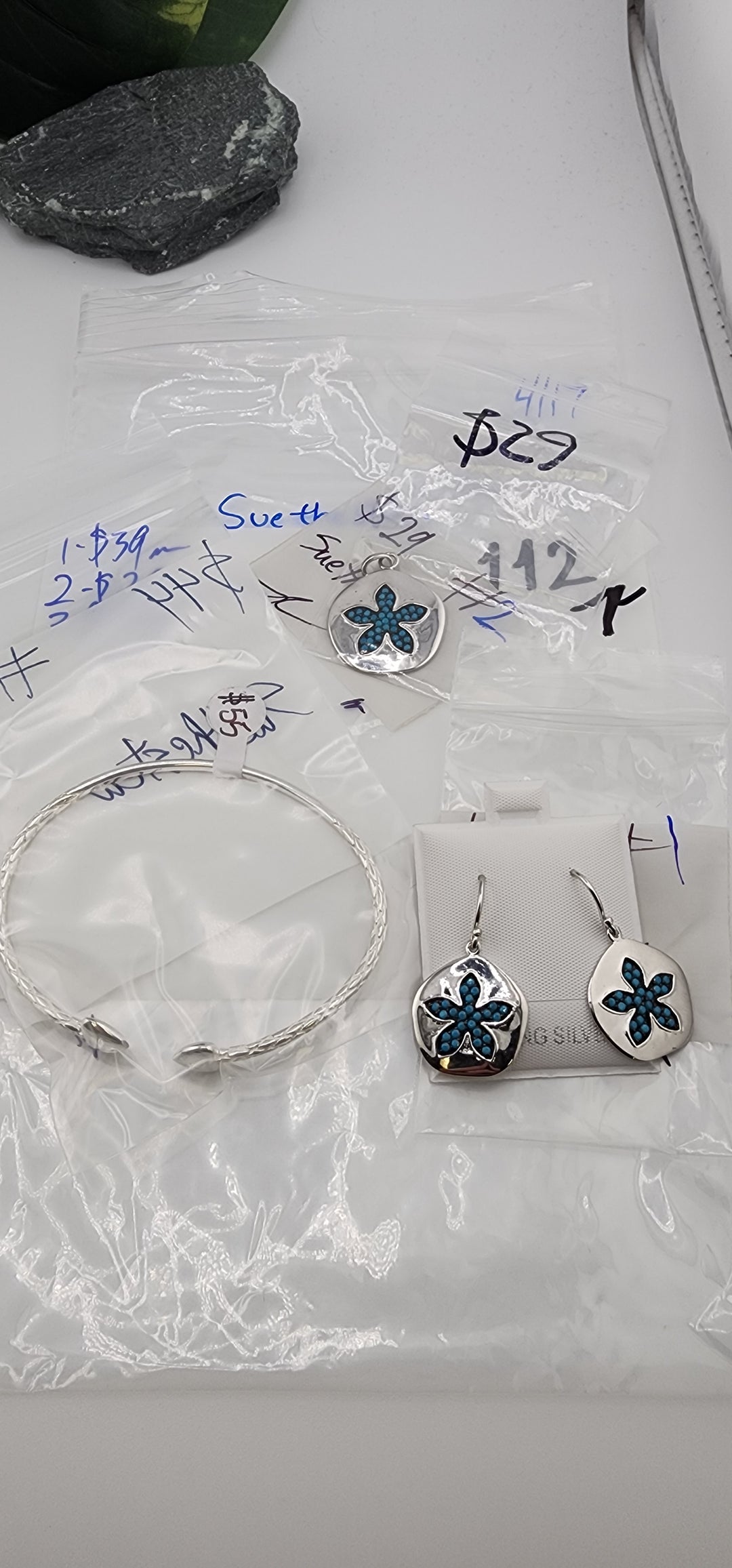 RESERVED FOR:  Suethestew- 4/17/2025 tiktok Live Show - 3 Sterling Silver Items