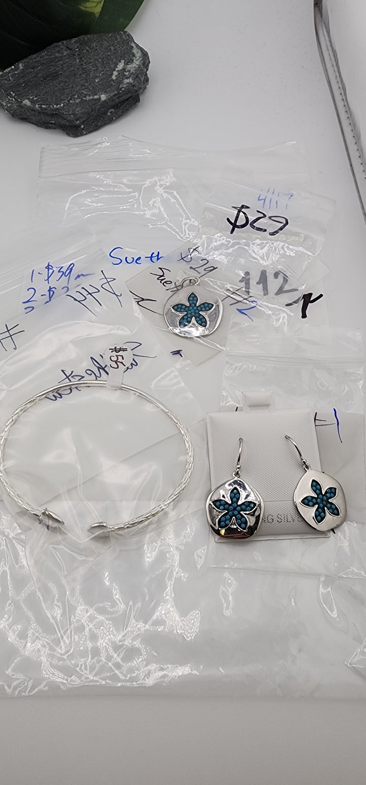 RESERVED FOR:  Suethestew- 4/17/2025 tiktok Live Show - 3 Sterling Silver Items