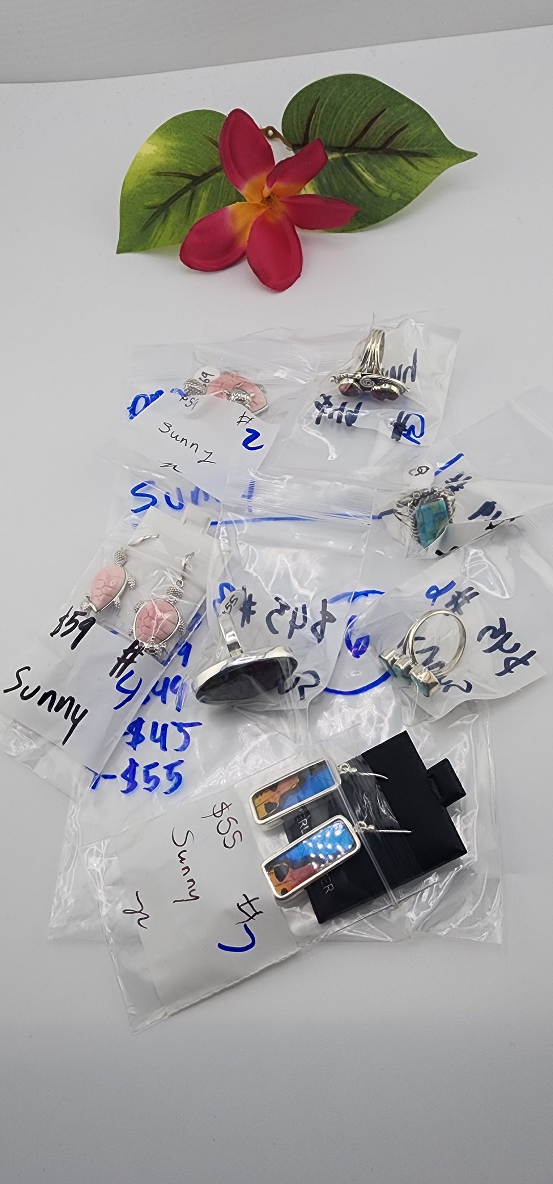 PM SHOW 48HR - RESERVED FOR: Sunny  - 8/7/2025 FL tiktok Live Show - 7 Sterling Silver Items