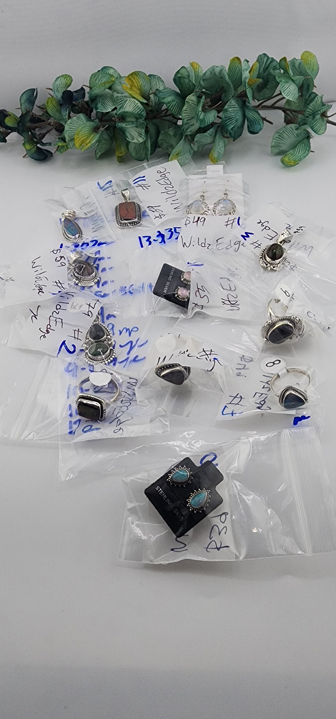 48HR - RESERVED FOR: WildzEdge - 7/3/2025 FL tiktok Live Show - 13 Sterling Silver Items
