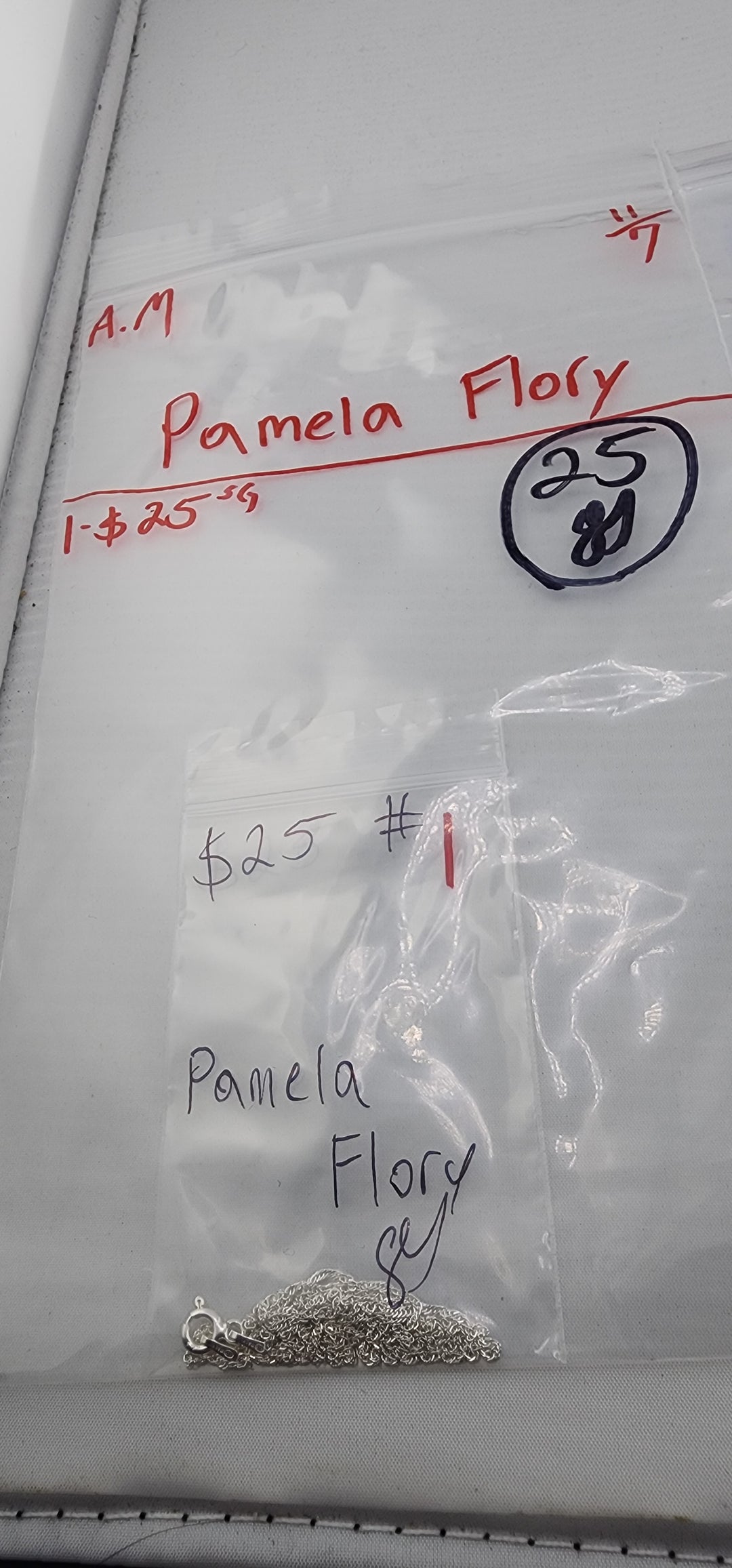 AM SHOW 48HR RESERVED FOR: Pamela Flory - 11/7/2025 FL tiktok Live Show - 1 Sterling Silver Items