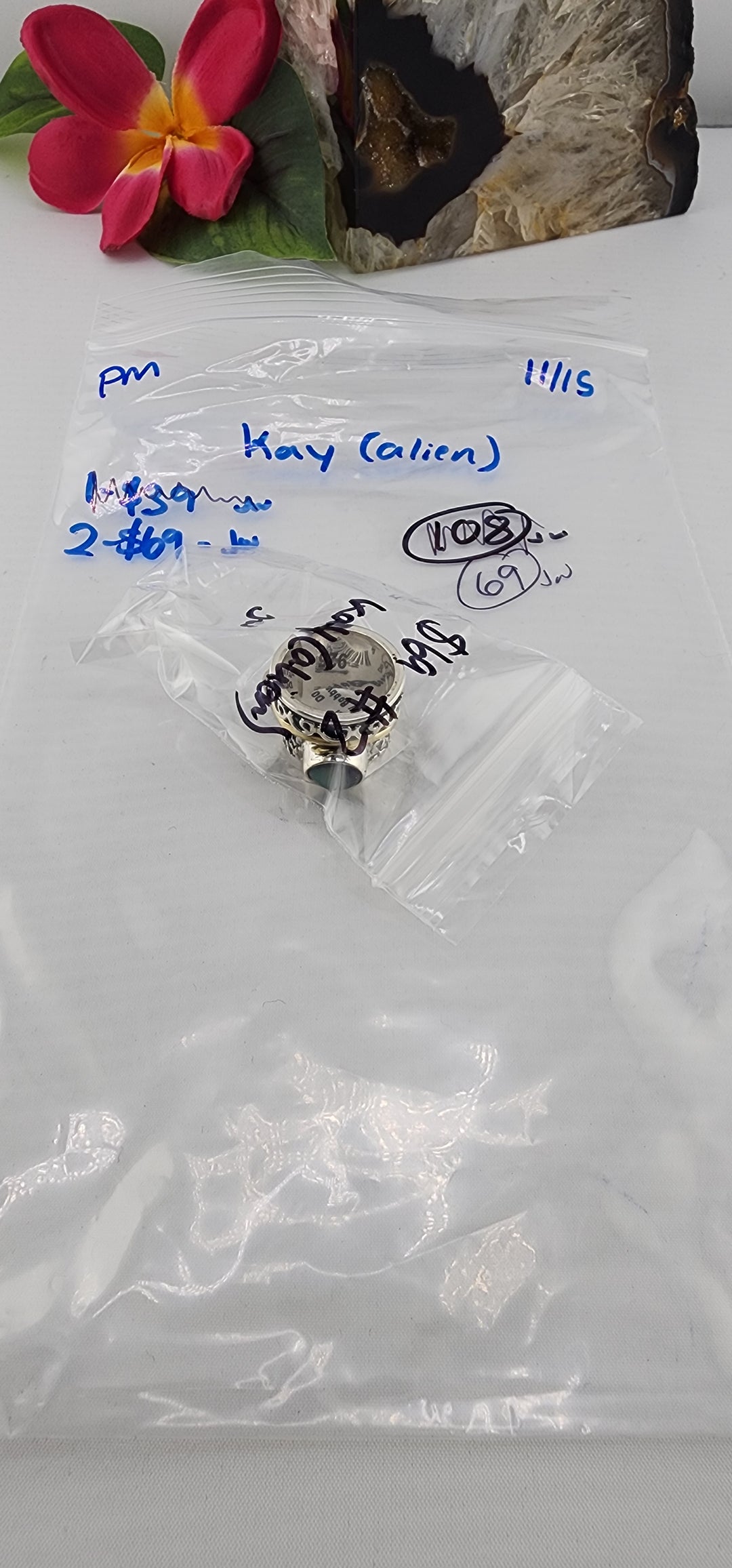 PM SHOW 48HR - RESERVED FOR:  kay👽- 11/15/2025 tiktok Live Show -1 Sterling Silver Items