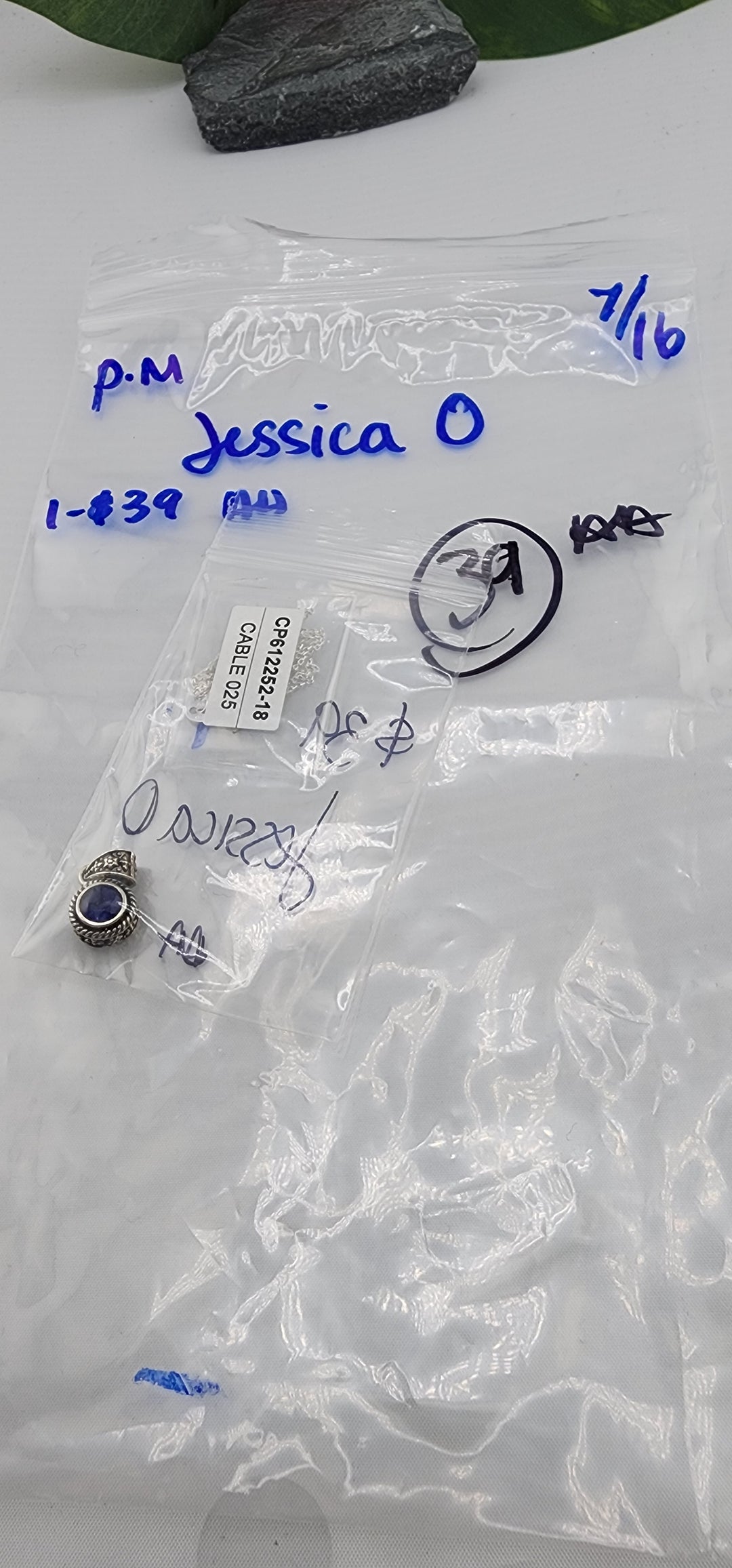 PM SHOW 48HR - RESERVED FOR: Jessica O - 7/16/2025 FL tiktok Live Show - 1 Sterling Silver Items