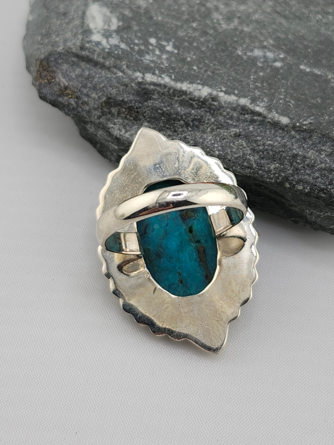 Opalized Wood Ring Size 10
