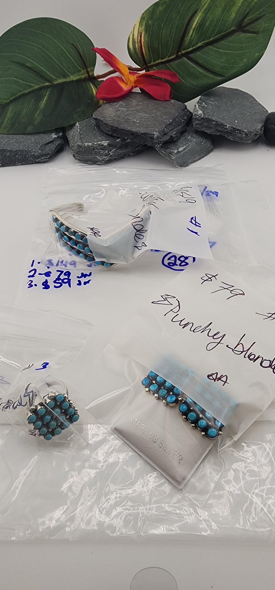 RESERVED FOR:  ⚡Punchy-Blonde⚡- 6/29/2025 tiktok Reservation Live Show -3 Sterling Silver Items
