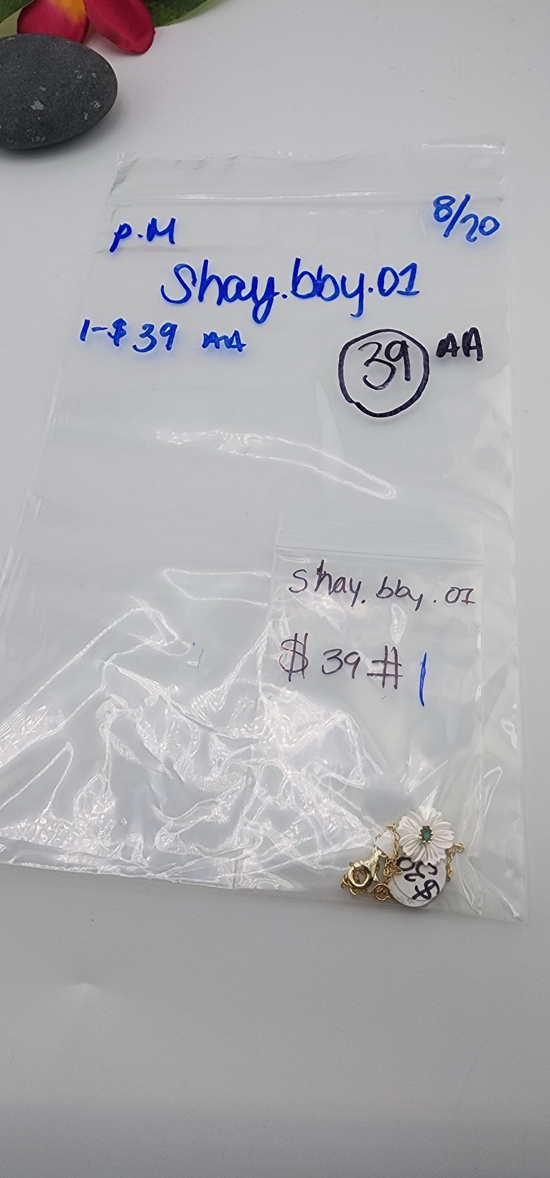 PM SHOW 48HR - RESERVED FOR: shay.bby.01- 8/20/2025 FL tiktok Live Show - 1 Sterling Silver Items