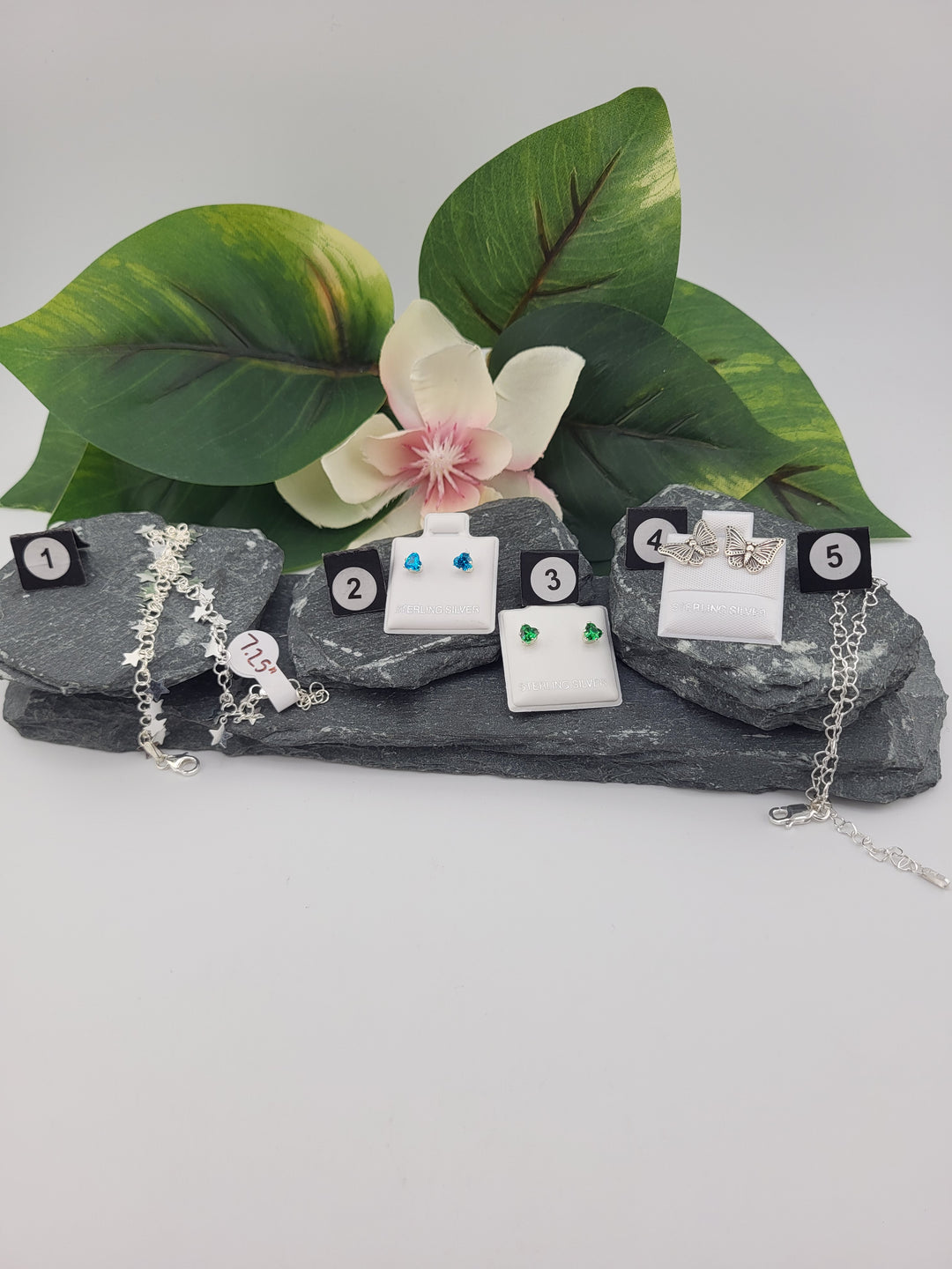 RESERVED FOR: nicole.5280.303 - 1/31/2025 Show - 5vSterling Silver Items