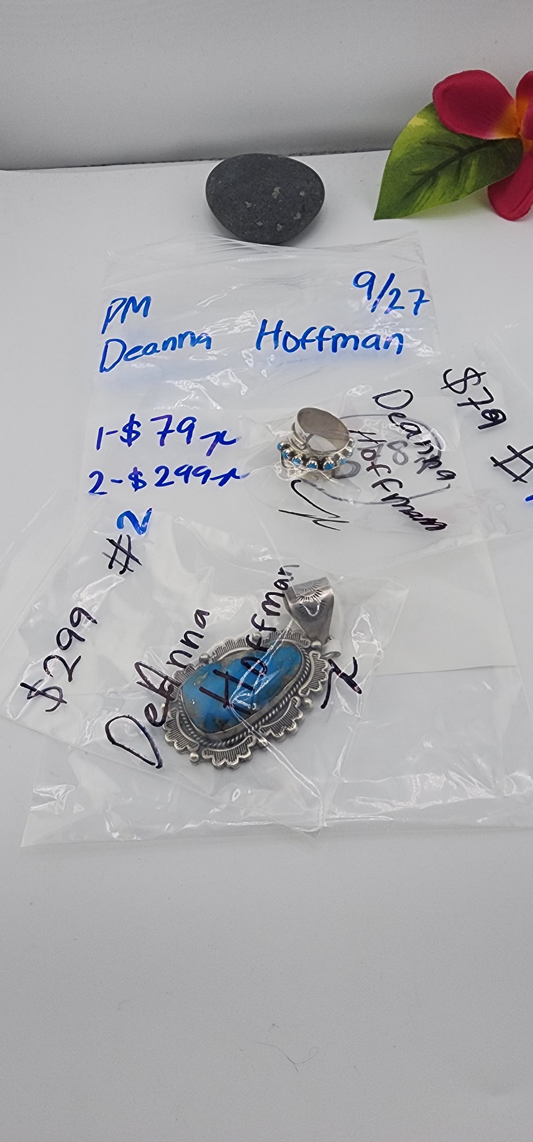 PM SHOW 48HR - RESERVED FOR: Deanna Hoffman - 9/27/2025 FL tiktok Live Show - 2 Sterling Silver Items