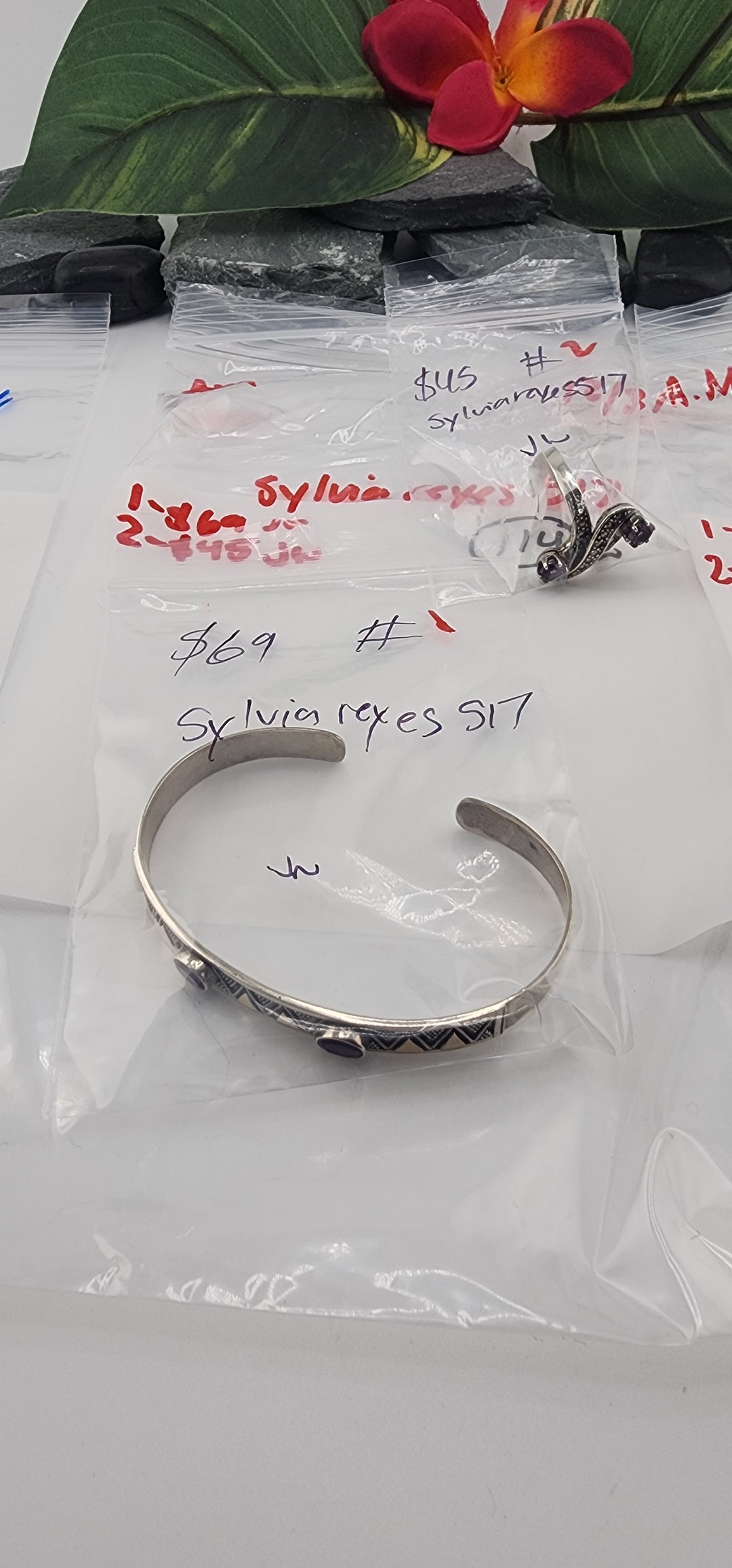 AM SHOW 48HR RESERVED FOR:  sylviareyes517- 12/31/2025 FL tiktok Live Show -2 Sterling Silver Items