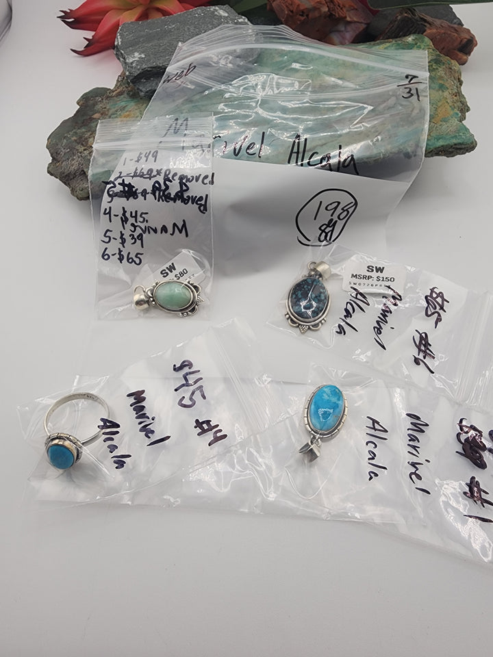 Web/App Show- Marivel Alcala - 7/31/2026 -  4 Sterling Silver Items
