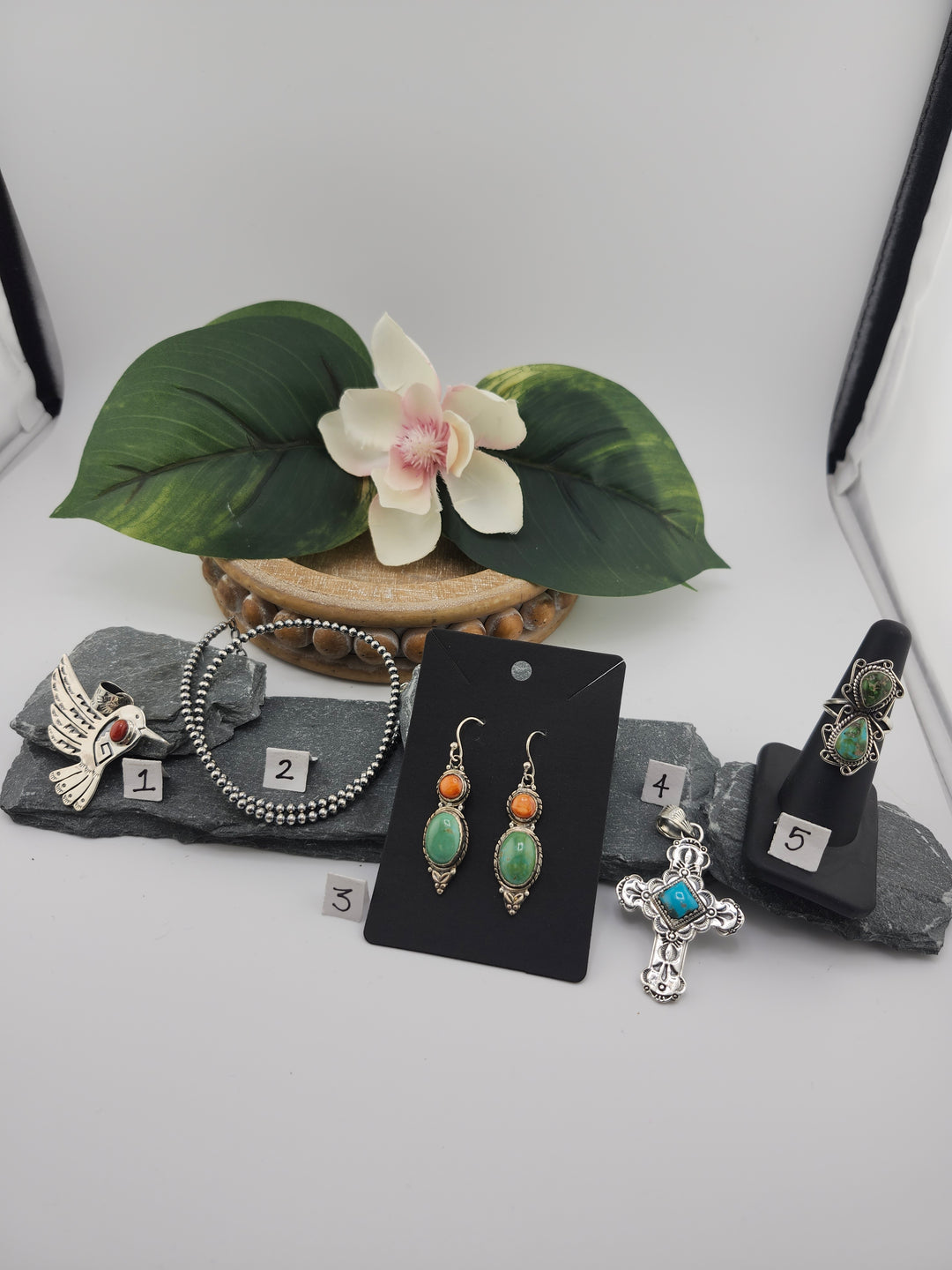 RESERVED FOR:  Lizalulu -12/04/2024 - 5 Sterling Silver Items