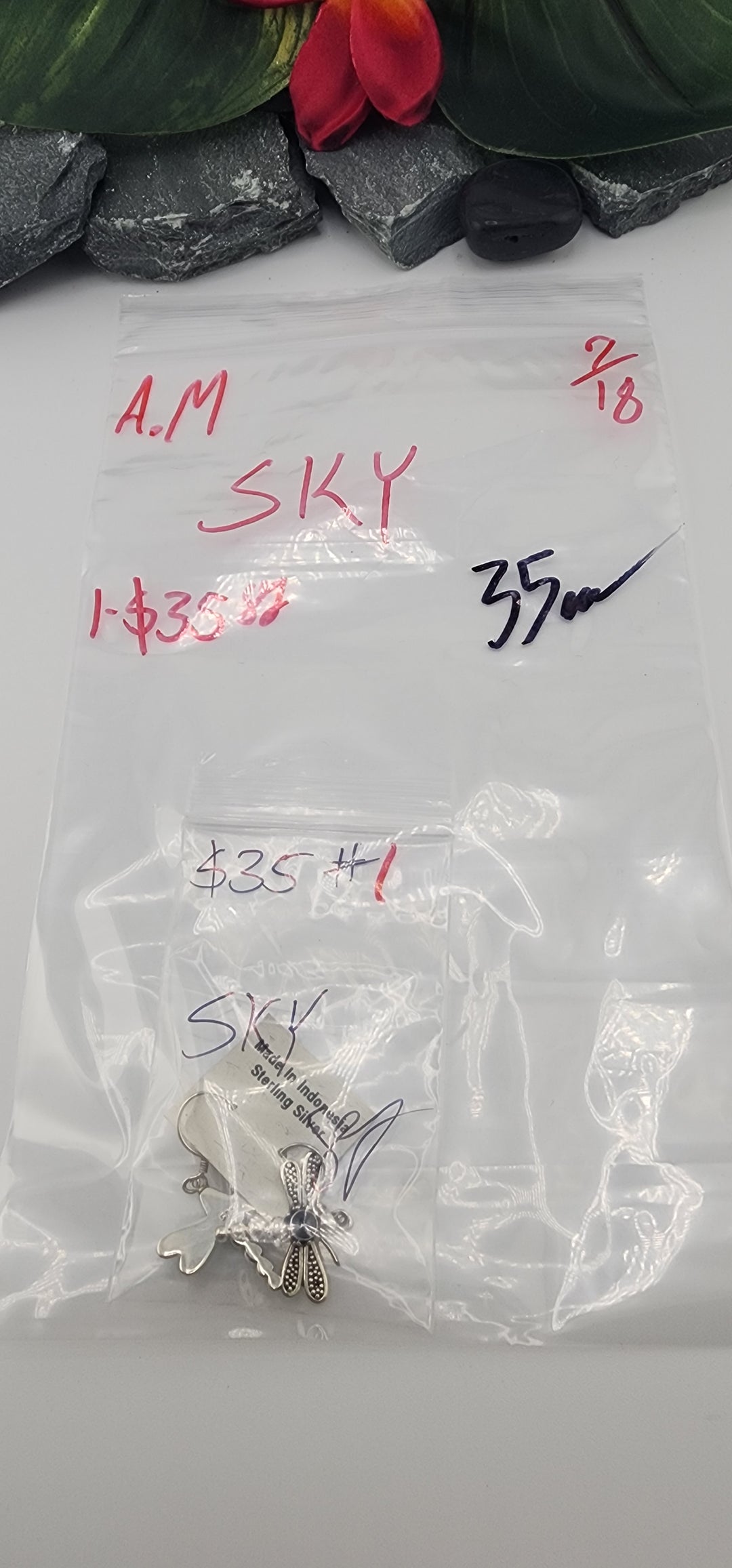 AM SHOW 48HR - RESERVED FOR: SKY - 7/18/2025 FL tiktok Live Show - 1 Sterling Silver Items